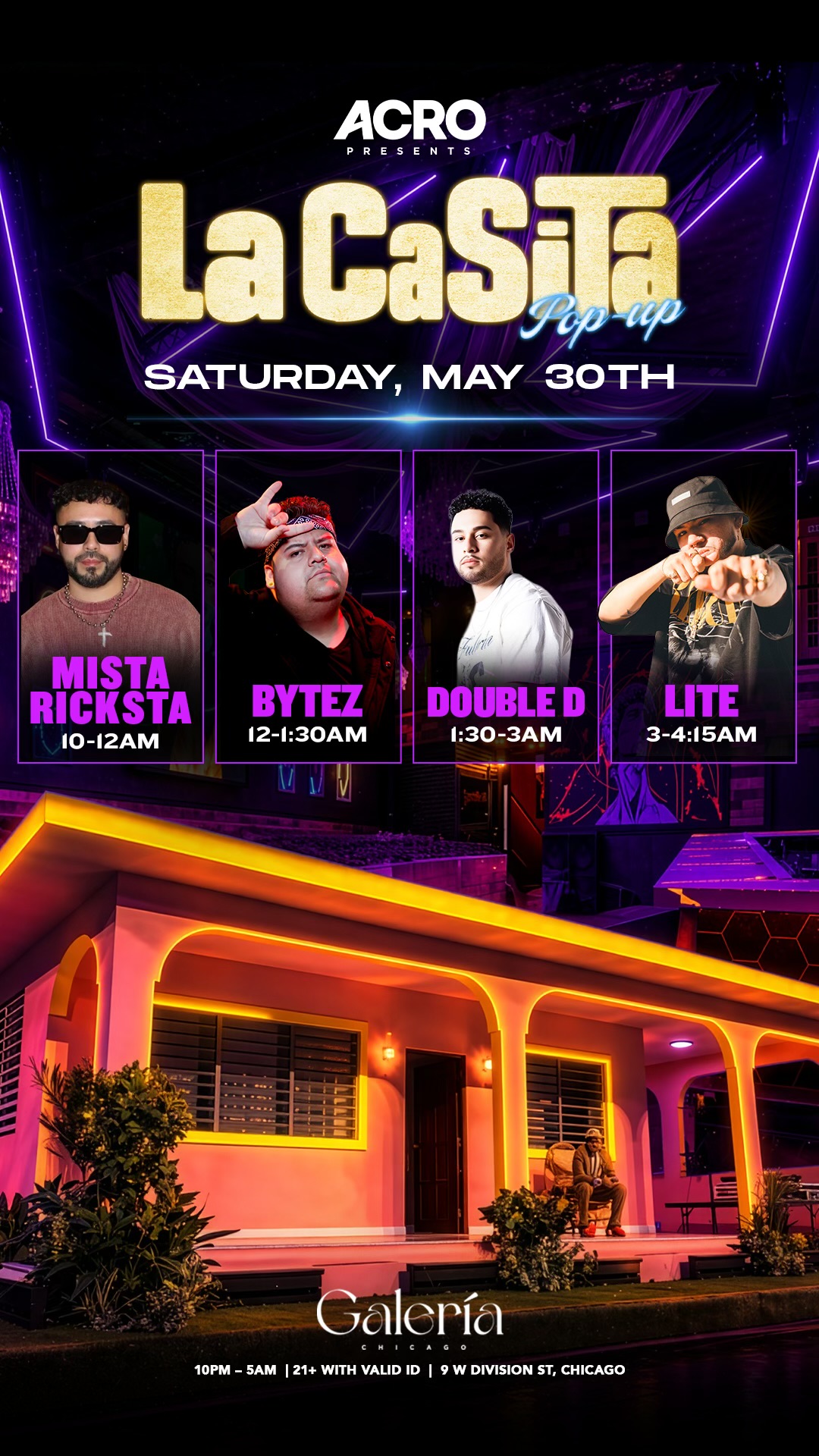 LA CASITA SATURDAY