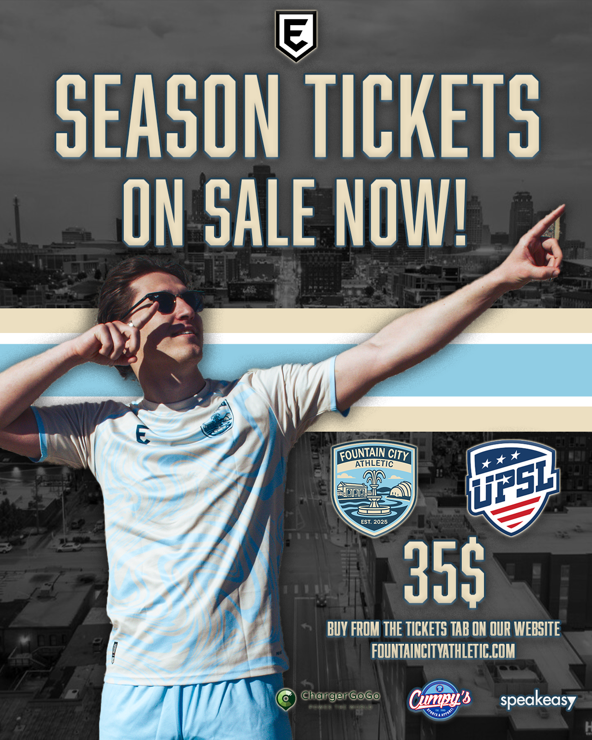 UPSL Spring Season Ticket