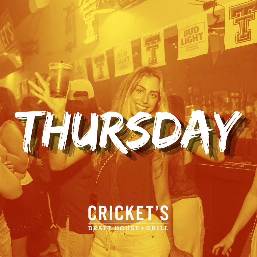 Thursdays at Crickets