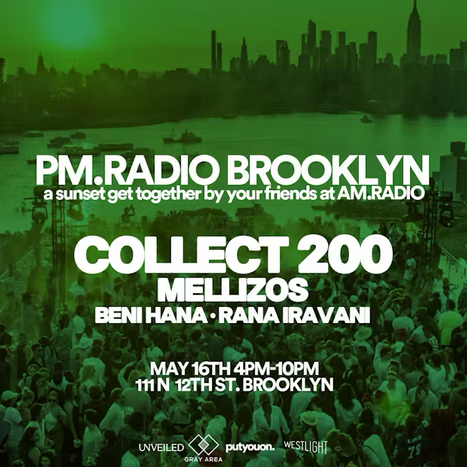 PM RADIO BROOKLYN TABLE SERVICE