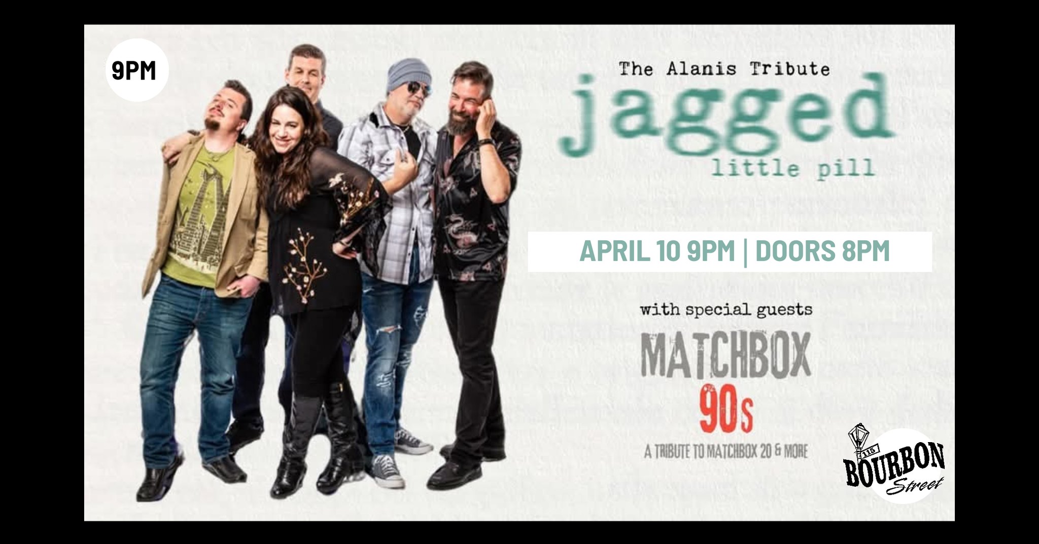 Jagged Little Pill + Matchbox 90's At 115 Bourbon Street