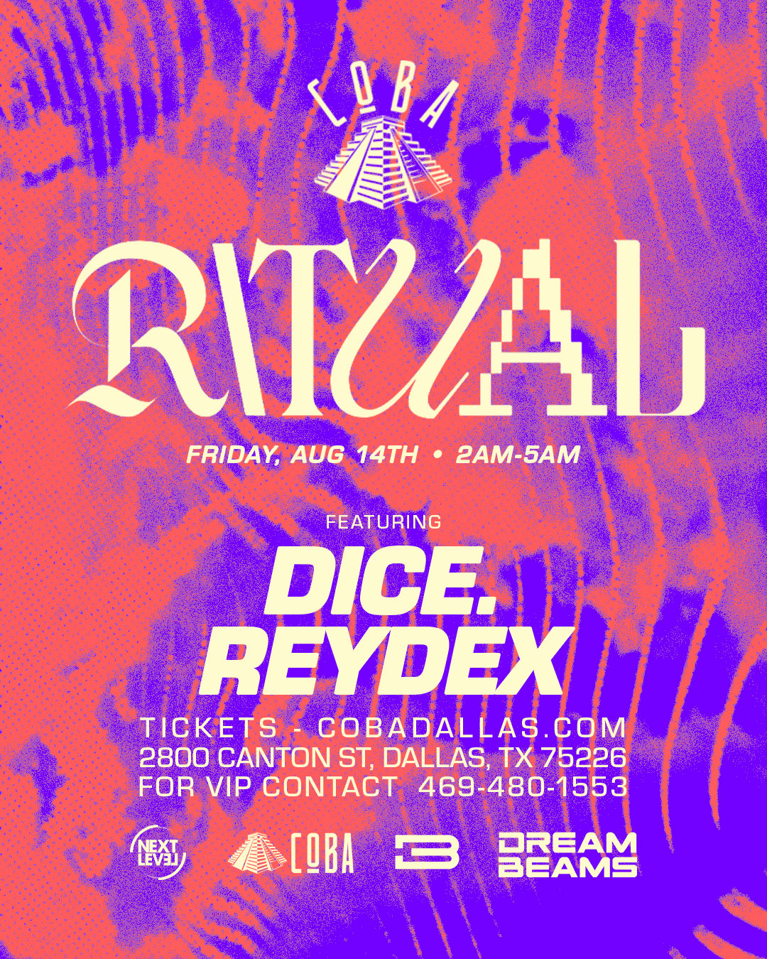 RITUAL Fridays at Coba 8.14