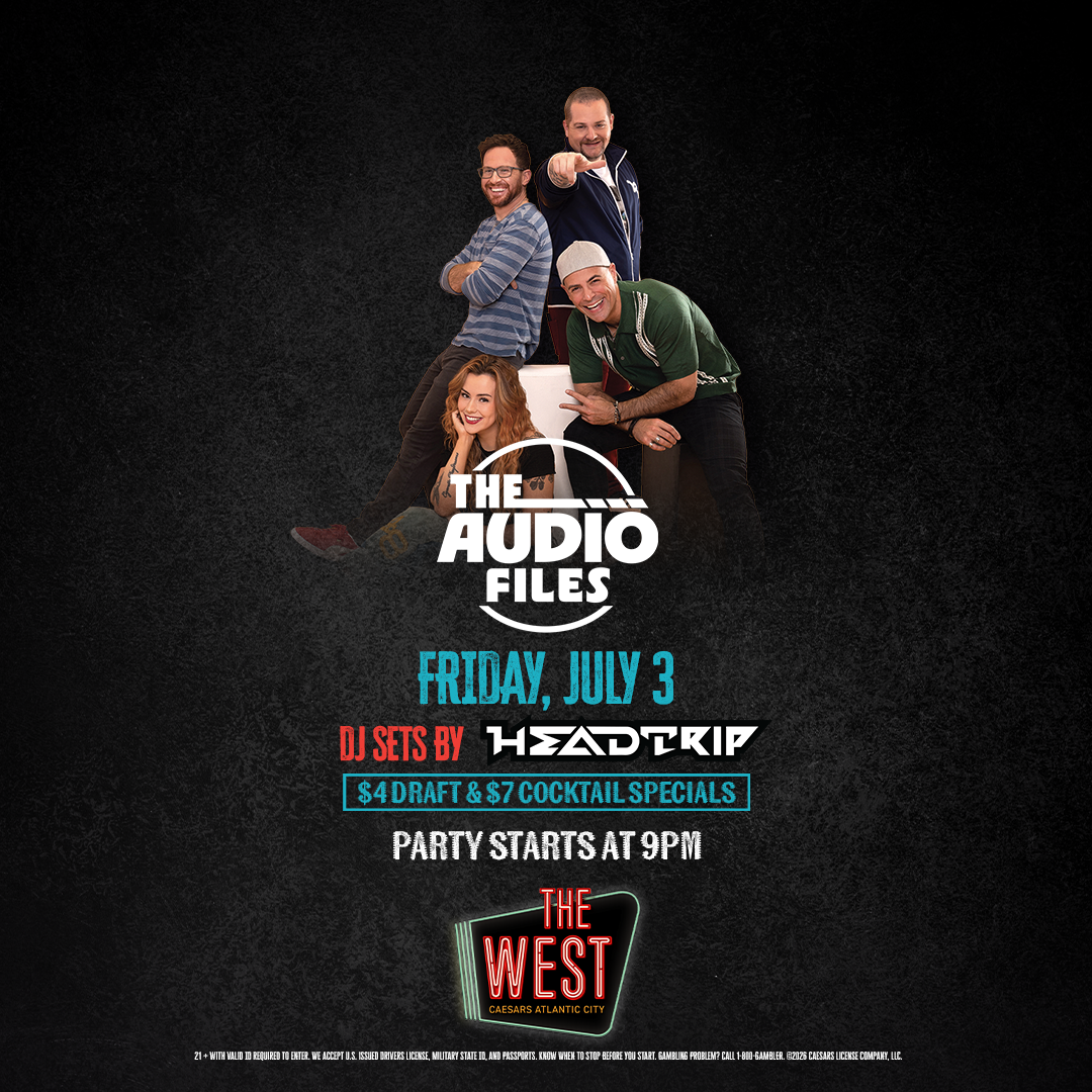 The Audio Files: Live Music at The West | Caesars Atlantic City Nightlife