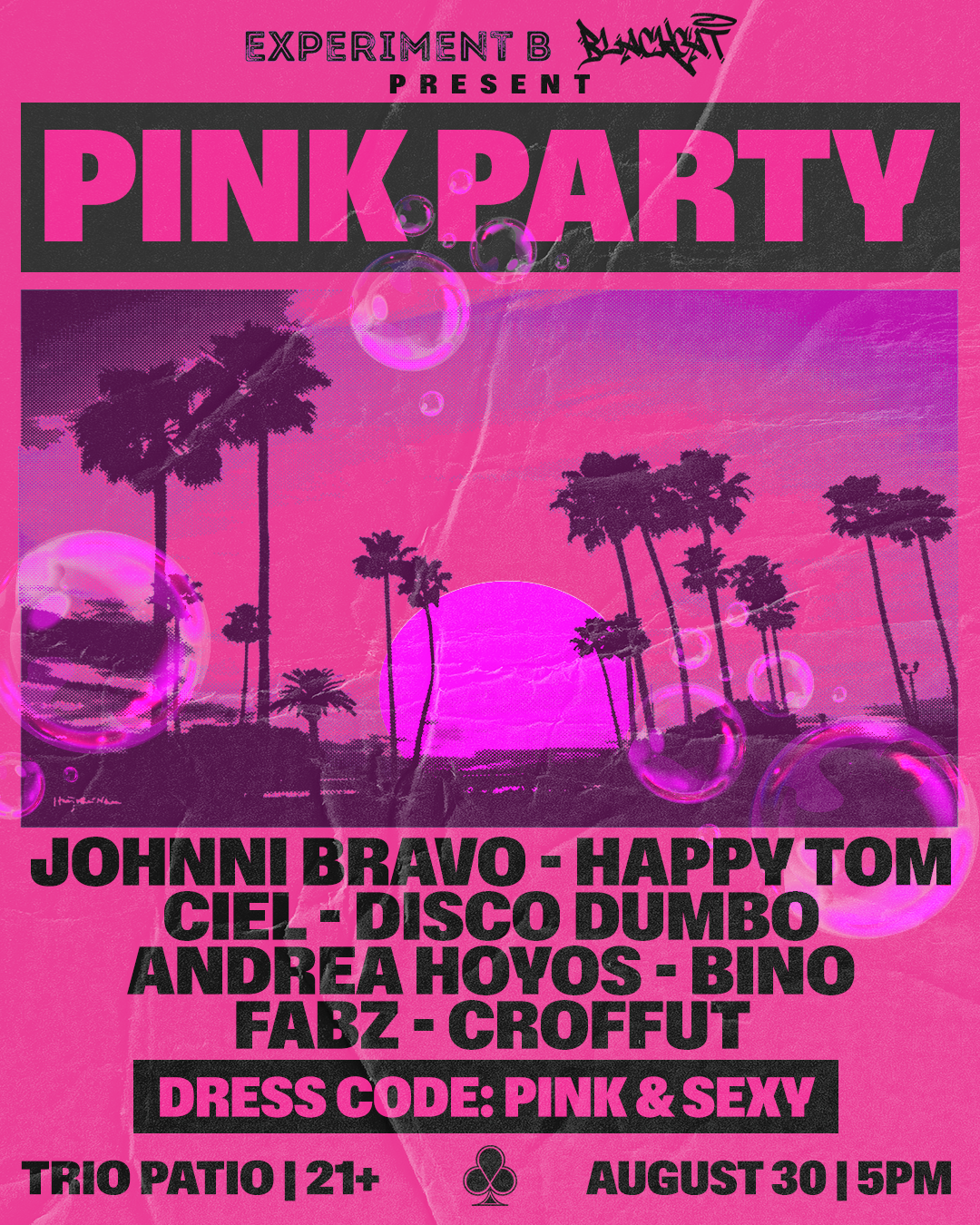 Blackcat x Experiment B: Pink Party