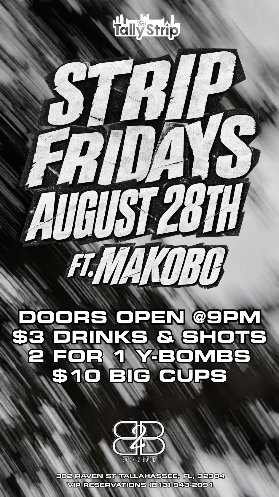 B2B.US x SELCT PRESENTS: STRIP FRIDAYS (SYLLY WEEK EDITION) feat MAKOBO