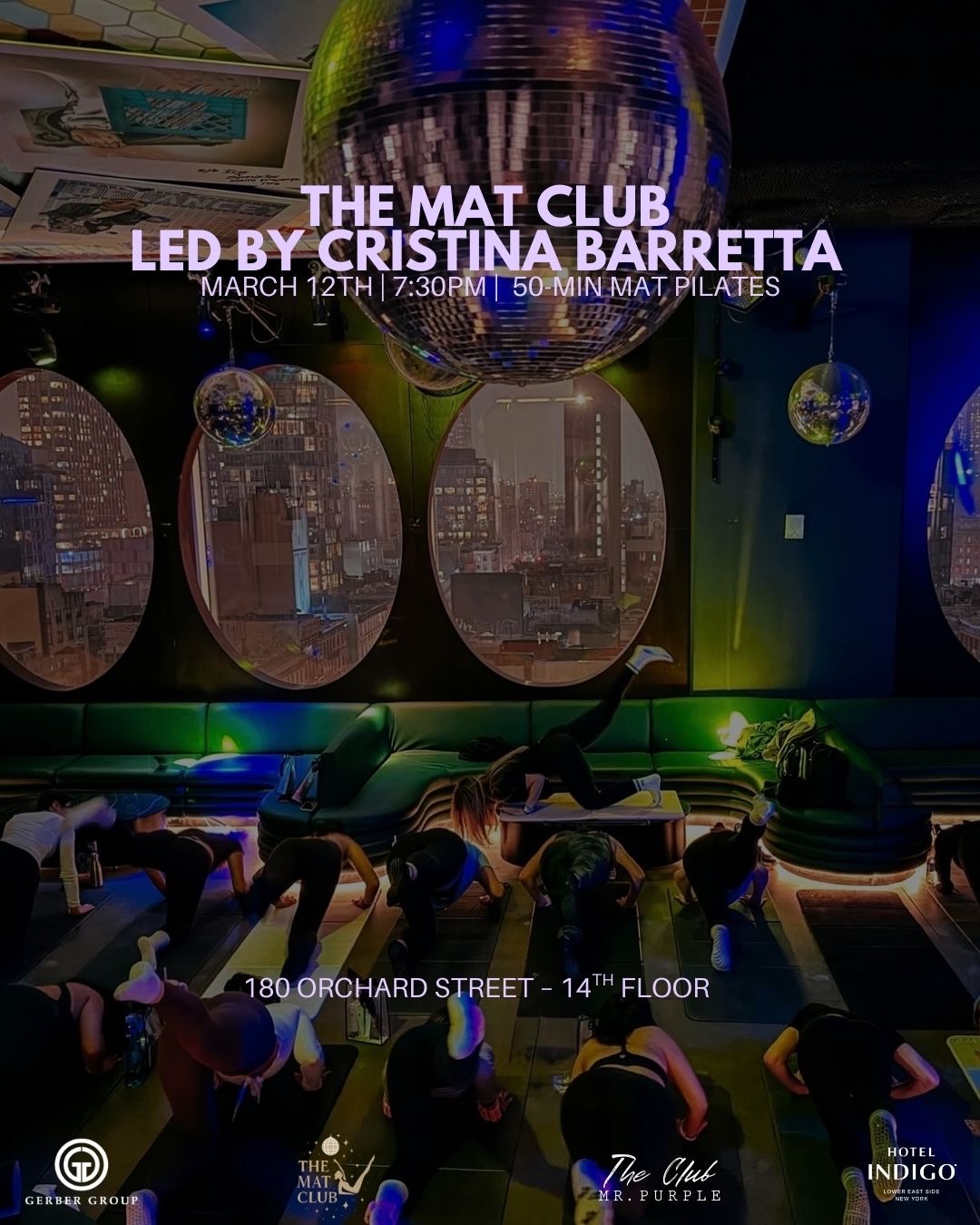 The Mat Club x Mr. Purple