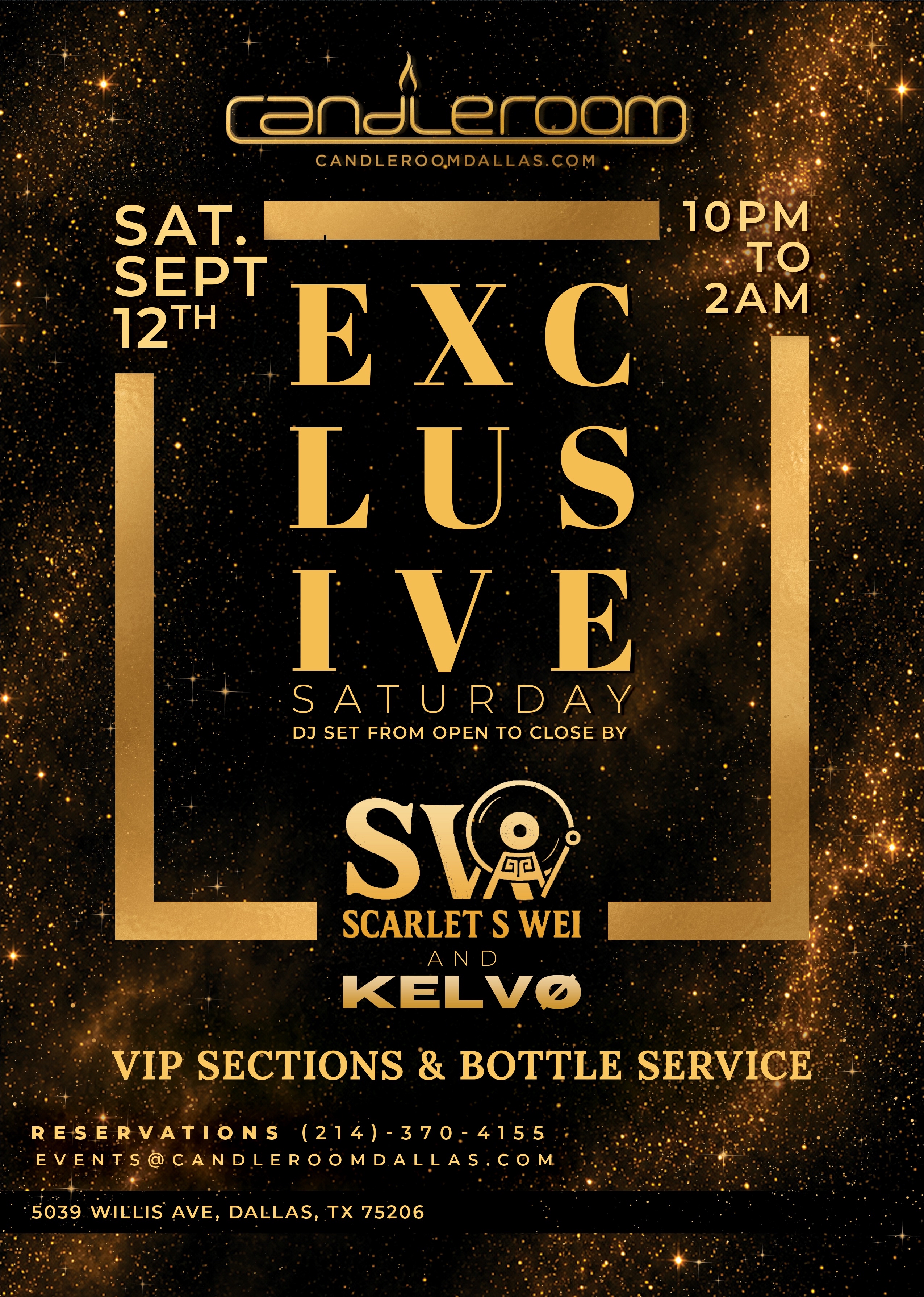 Exclusive Saturdays ft Scarlet’s Wei