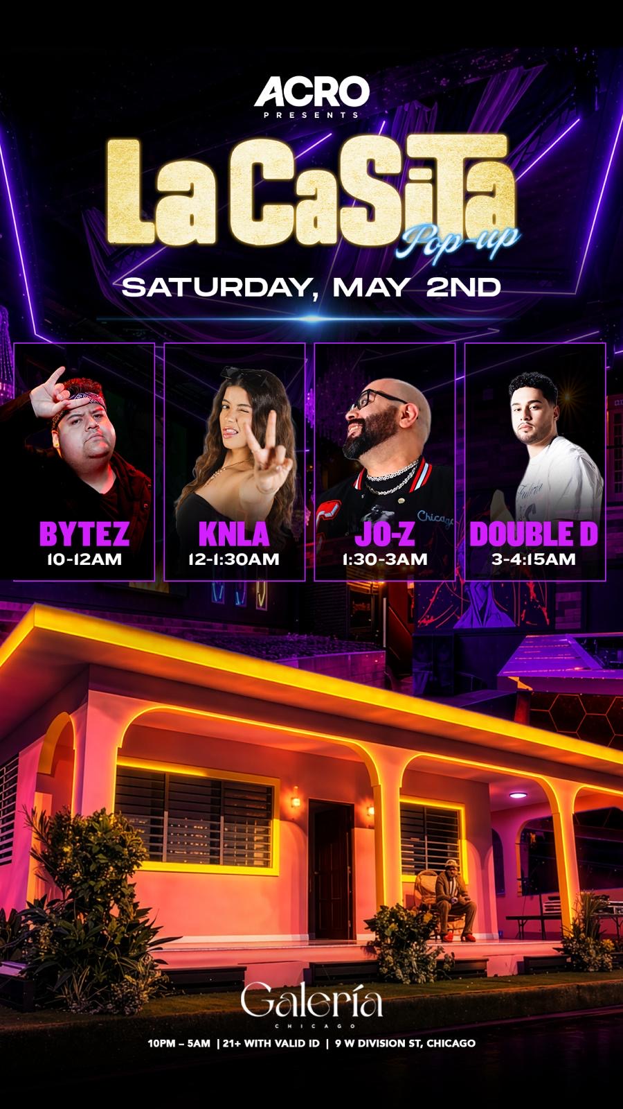 La Casita Pop Up Saturday