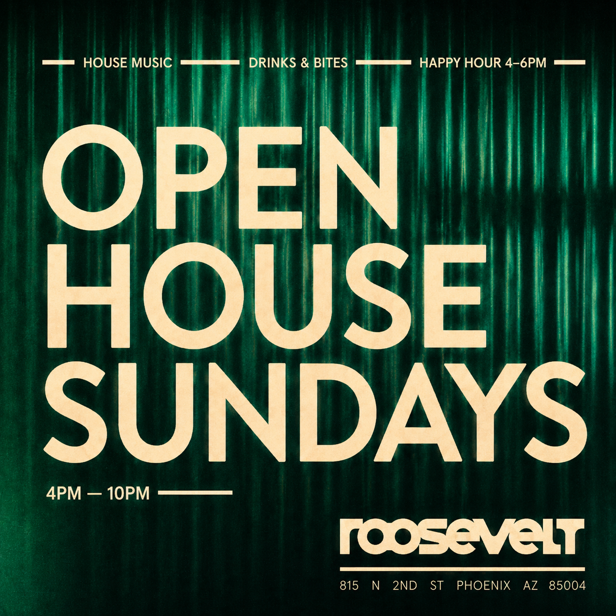 Open House Sundays