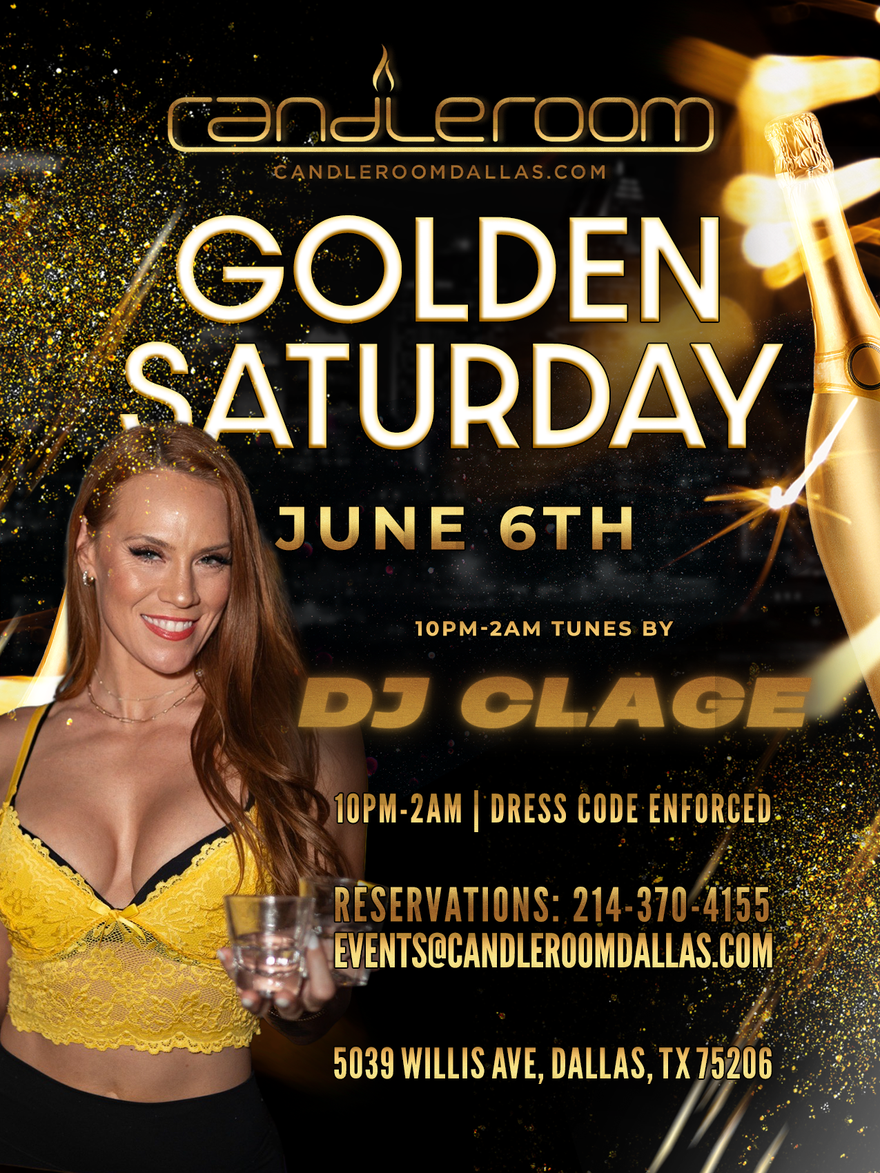 Golden Saturdays ft DJ Clage