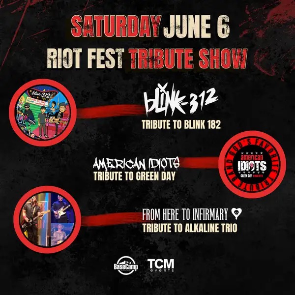 RIOT FEST Tribute: Green Day, Blink 182, and Alkaline Trio