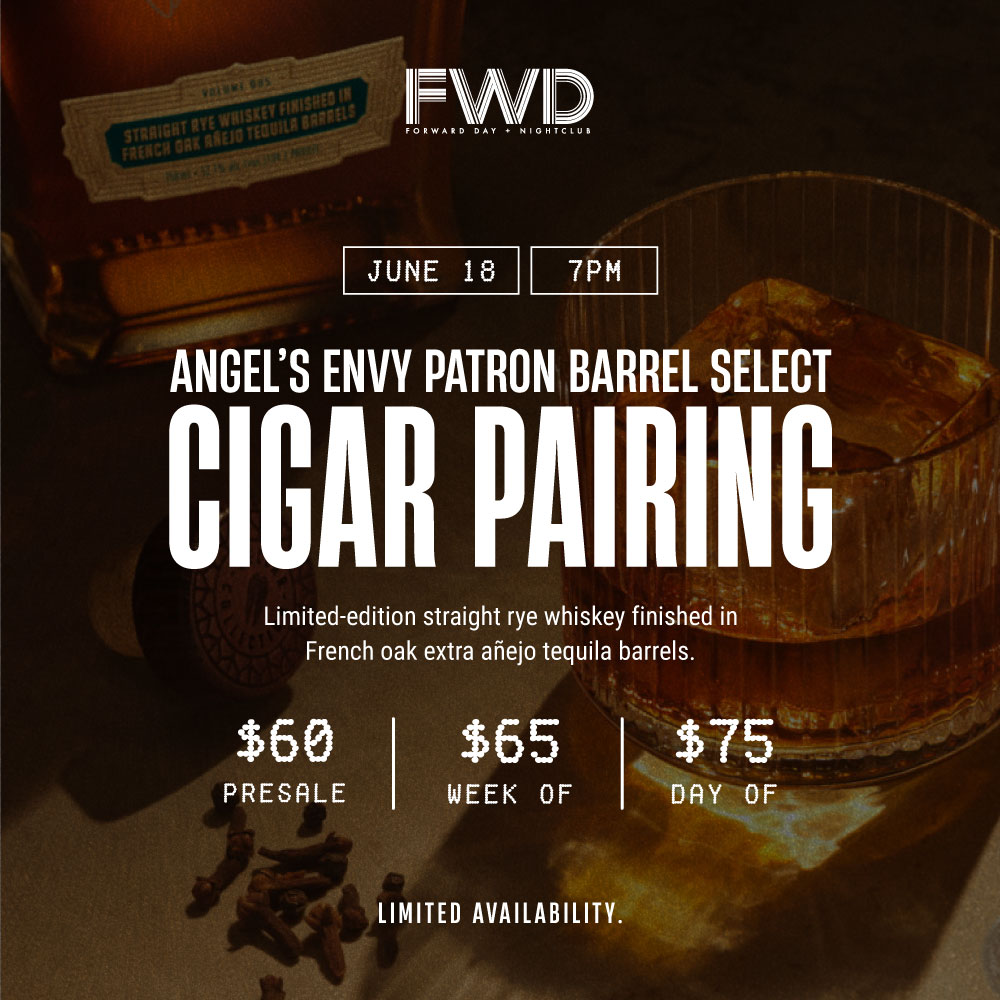 Angel's Envy Patron Barrel Select Cigar Pairing