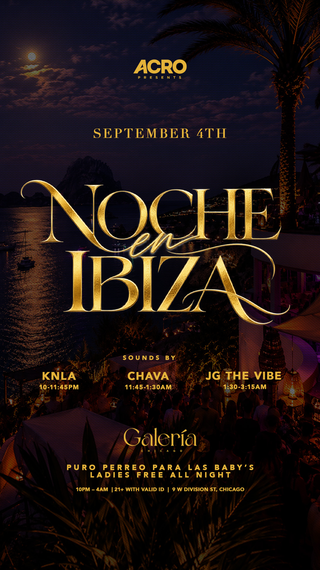 Noche en Ibiza
