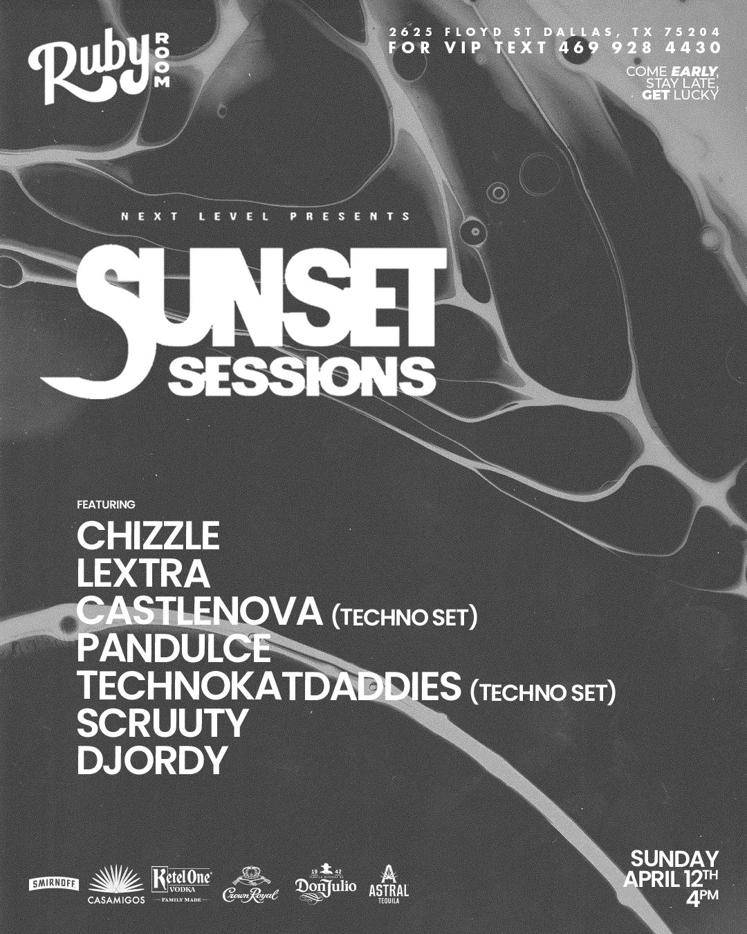 SUNSET SESSIONS - 4.12