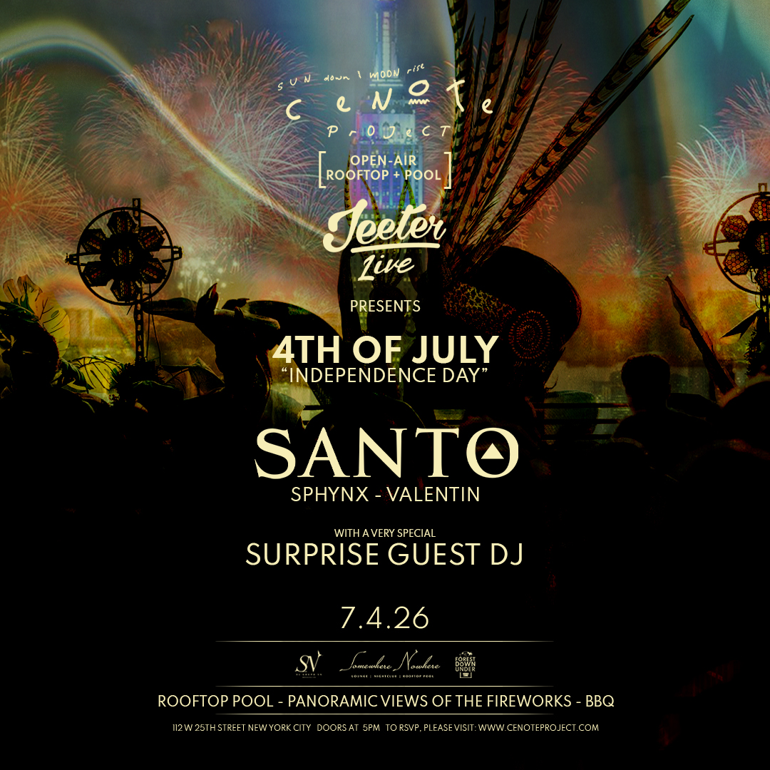 4th of July on the rooftop feat. surprise DJ (Cenote Project x Jeeter Live)