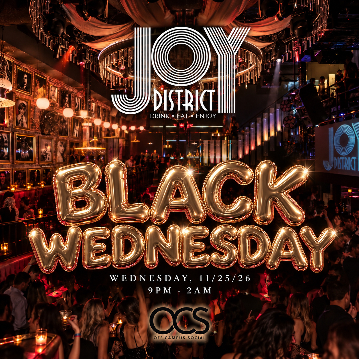 BLACKOUT Wednesday @ Joy District