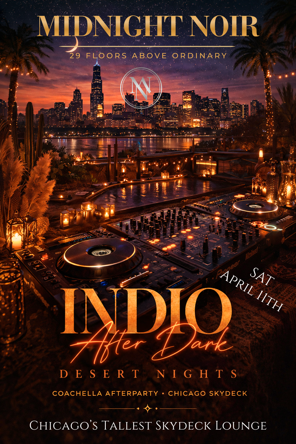Night 2: Indio After Dark: Desert Nights (Saturday Peak Experience)