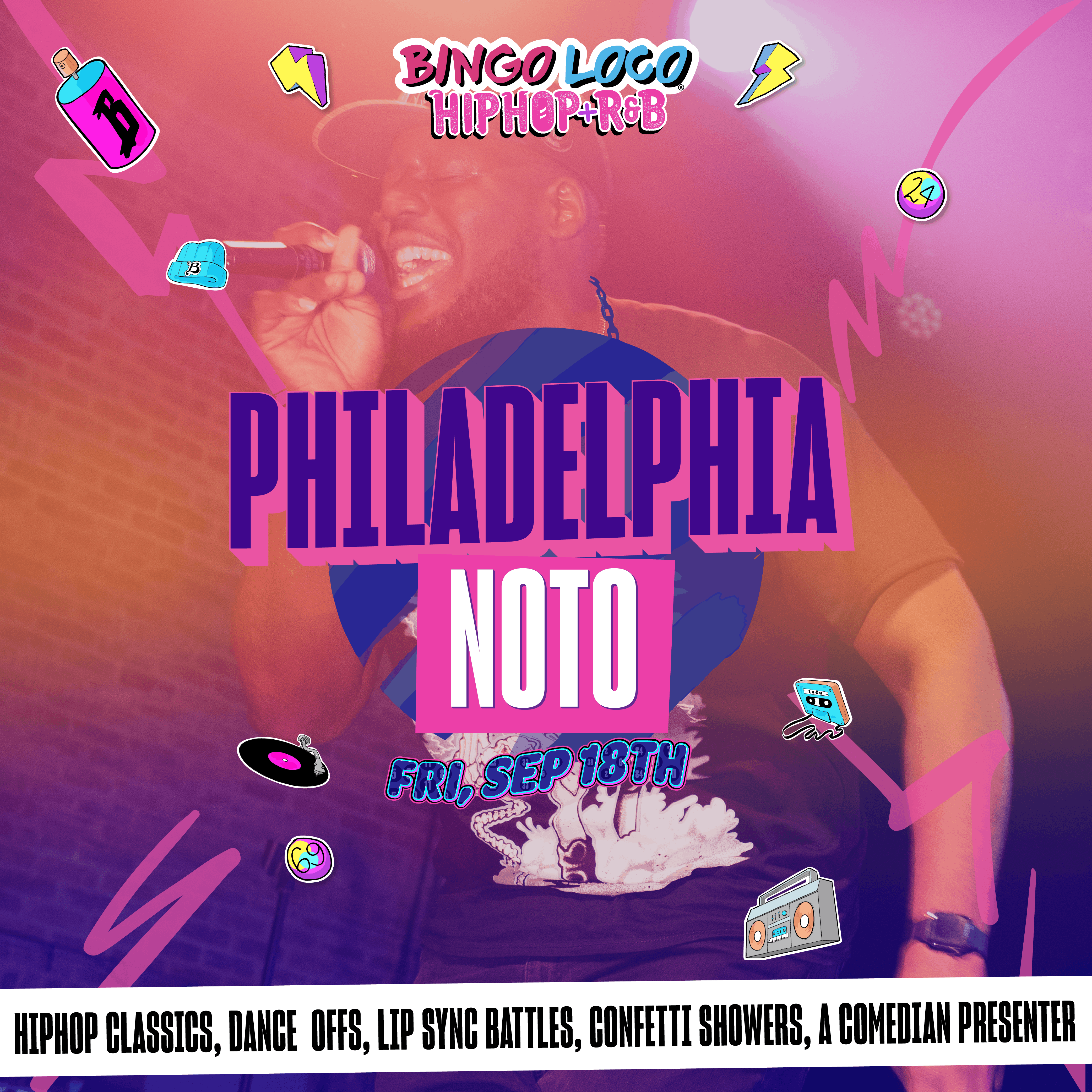 Bingo Loco: Hip Hop + R&B