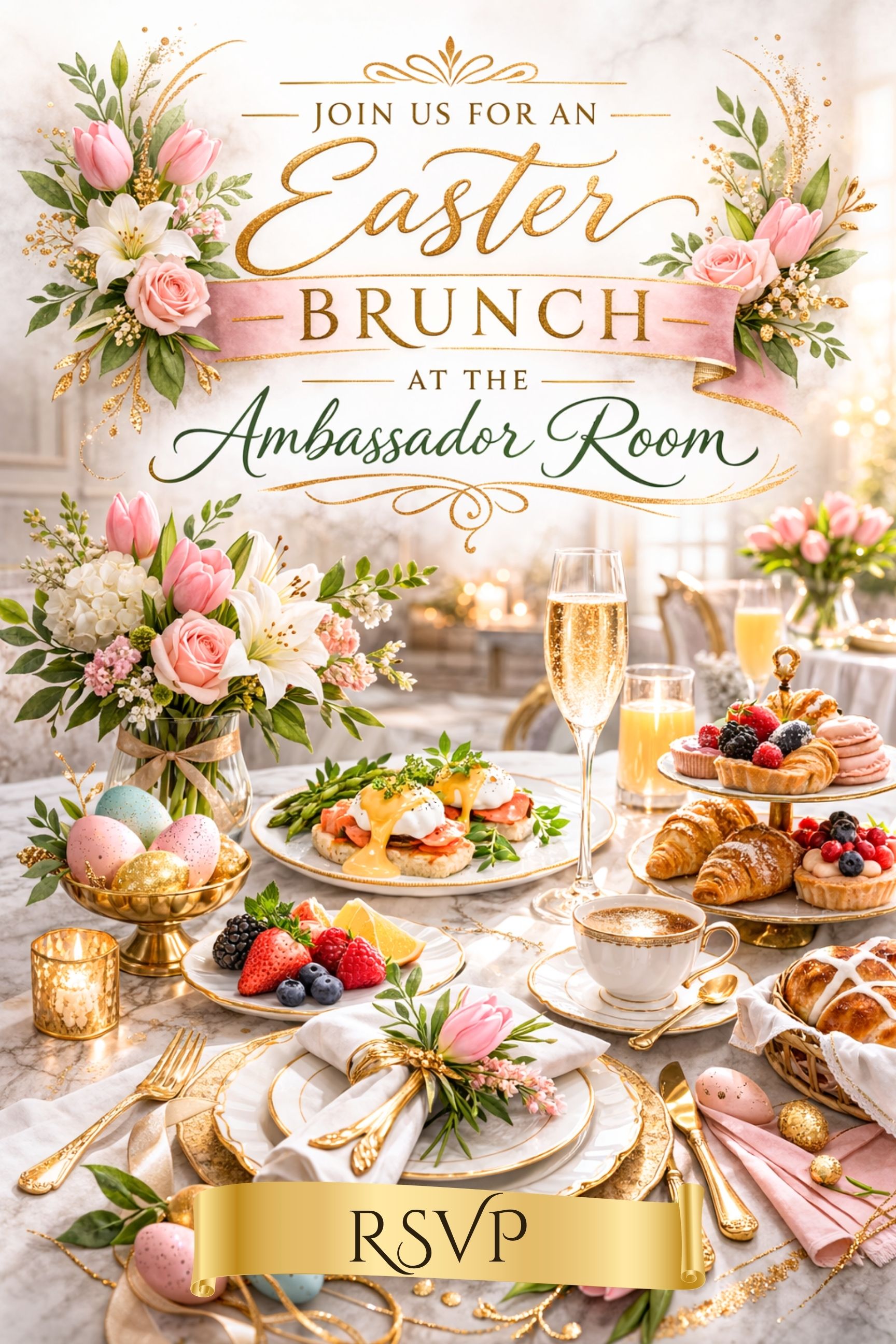 Grand Easter Brunch in the Ambassador Room