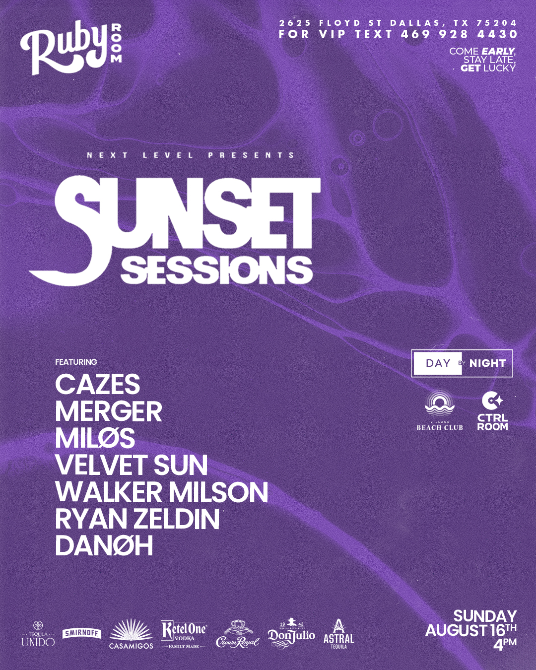 SUNSET SESSIONS - 8.16