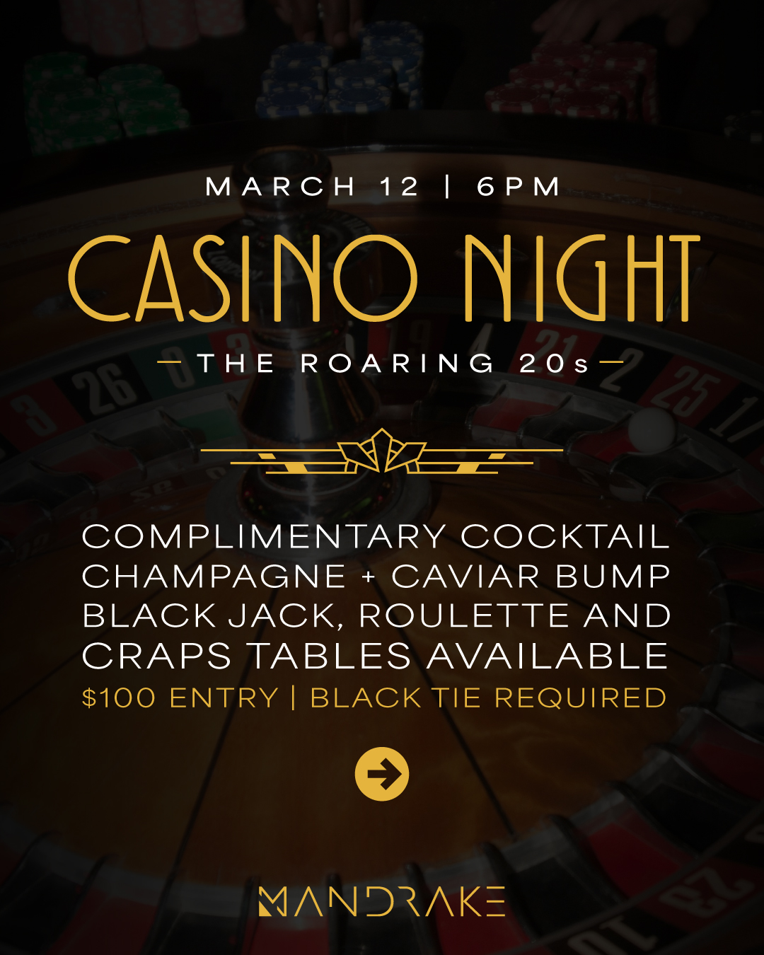 CASINO NIGHT | The Roaring 20's
