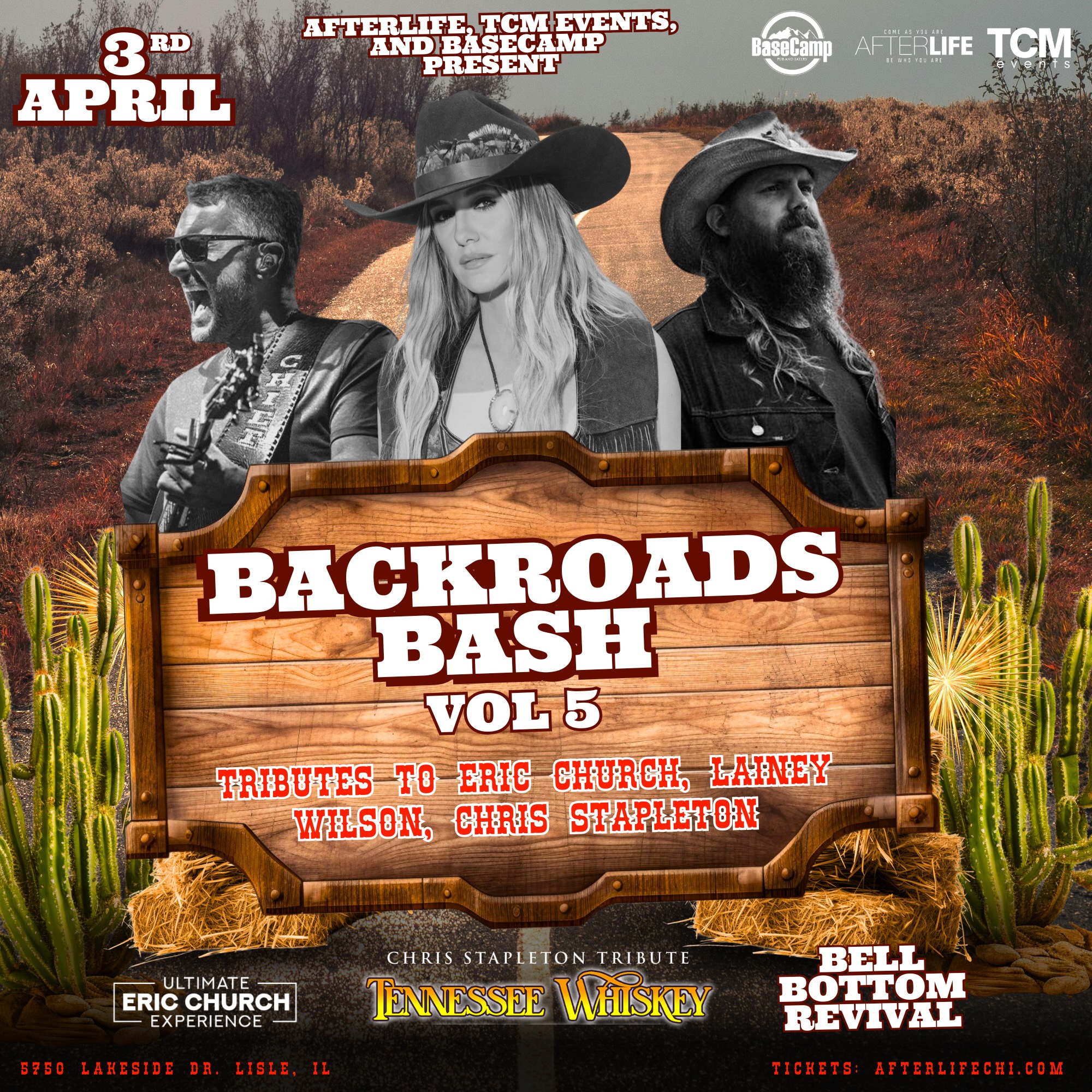 The Backroads Bash Vol 5 + Happy + Late Night DJ