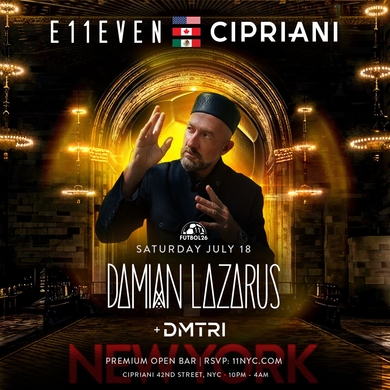 E11EVEN x CIPRIANI NYC: DAMIAN LAZARUS