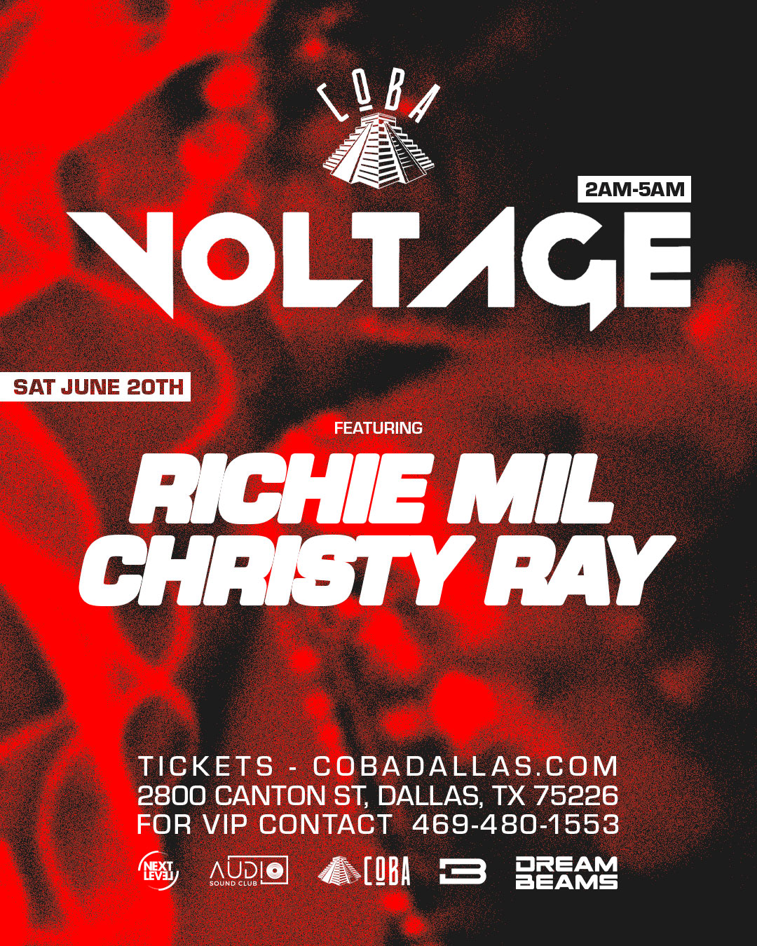 VOLTAGE Saturdays at Coba 6.20