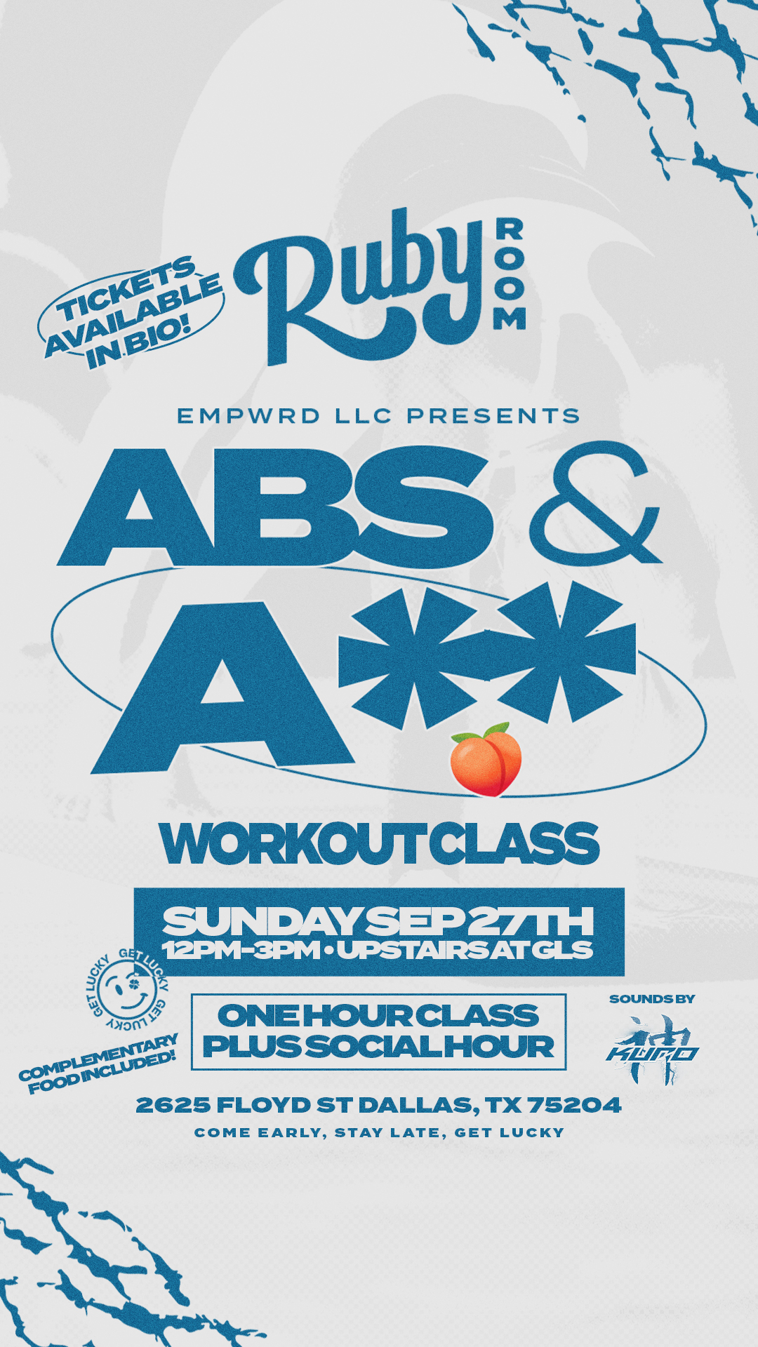 Abs & Ass Rooftop Workout Class - Burn & Brunch Edition