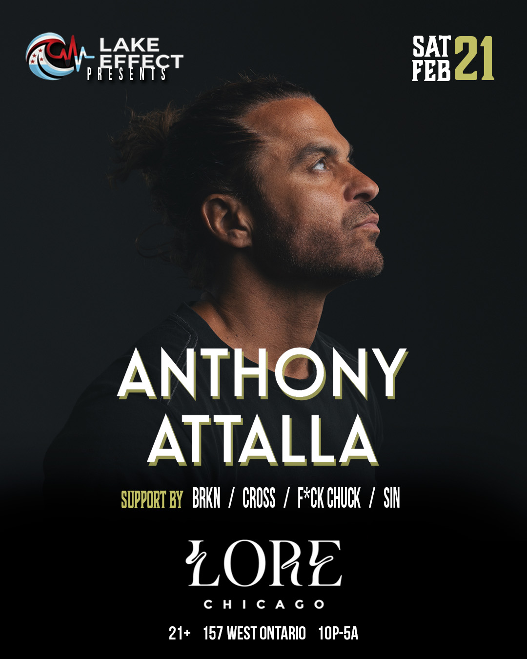 Anthony Attalla at LORE Chicago