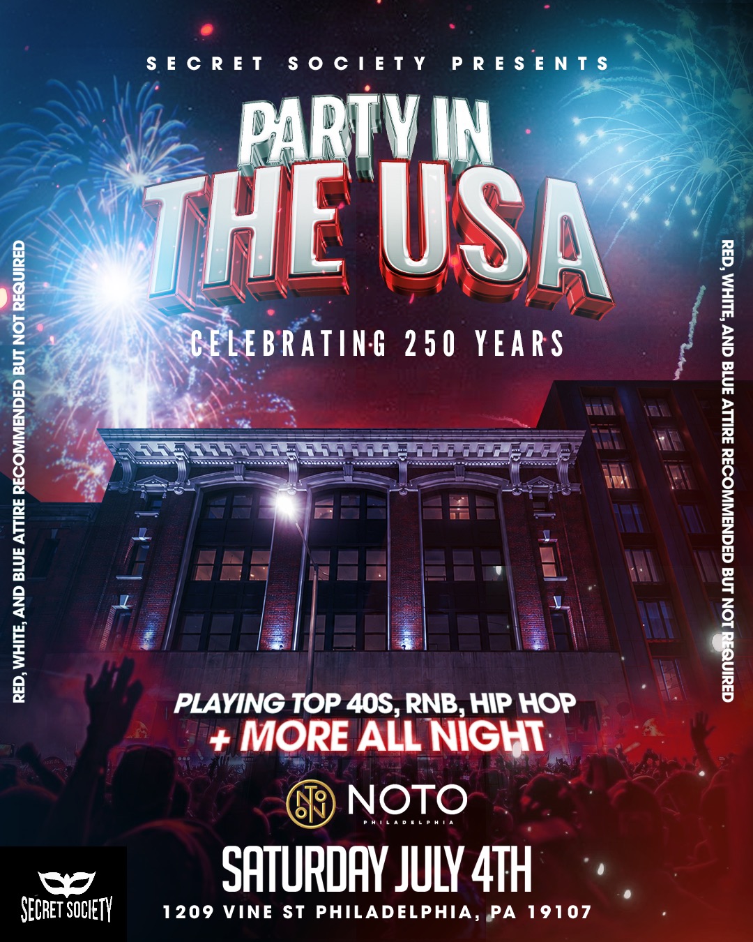 Party in the USA: Celebrating 250 Years: Top 40's R&B