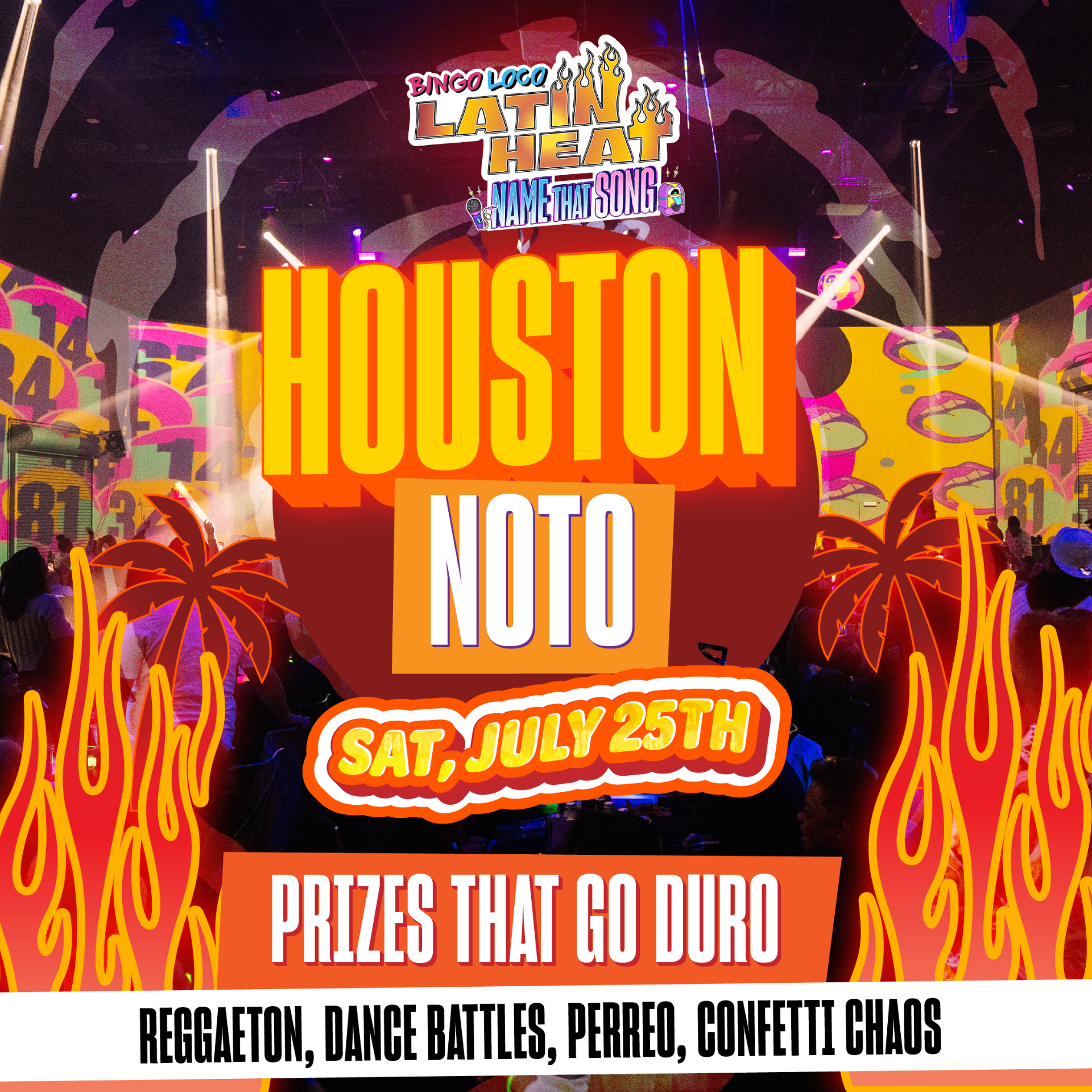 Bingo Loco: Name That Song: Latin Heat