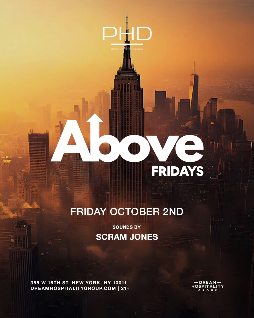 Above Fridays @ PHD Rooftop