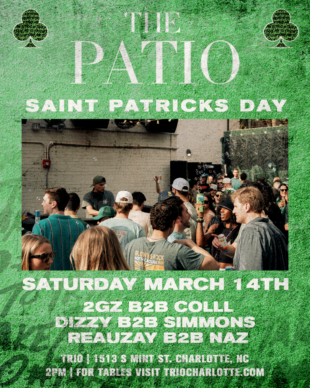 Saint Patrick's Day Patio Party