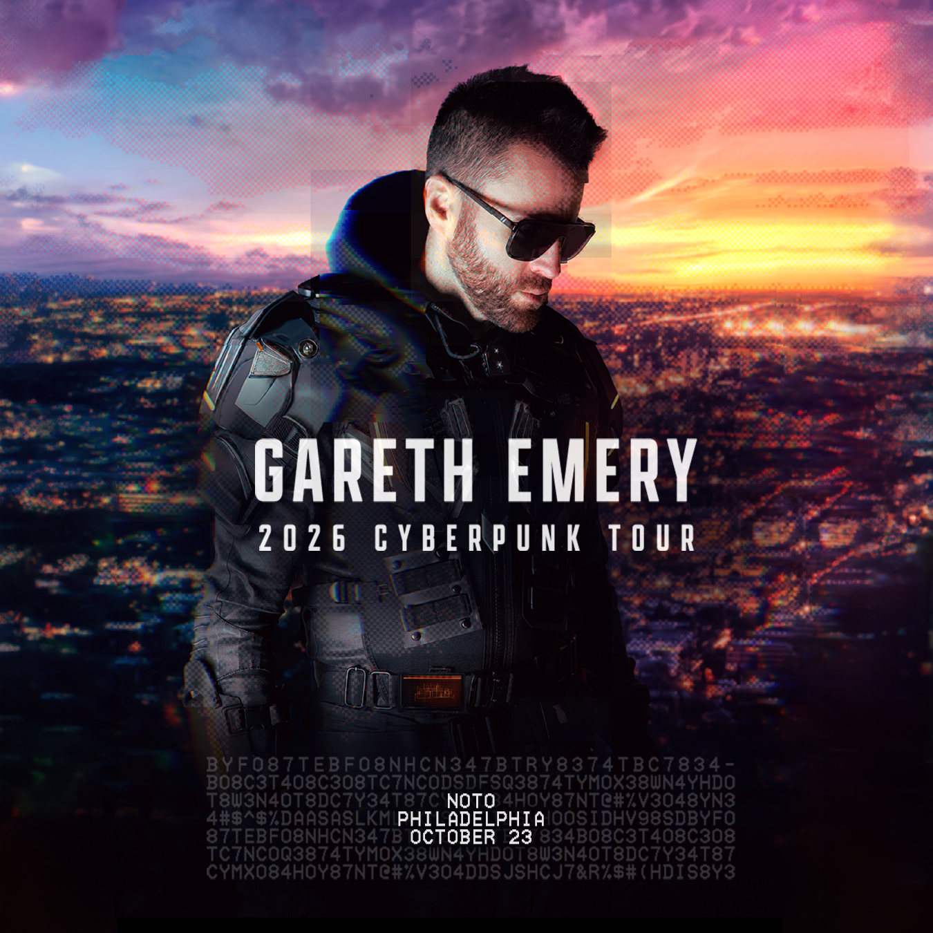 Gareth Emery: 2026 Cyberpunk Tour