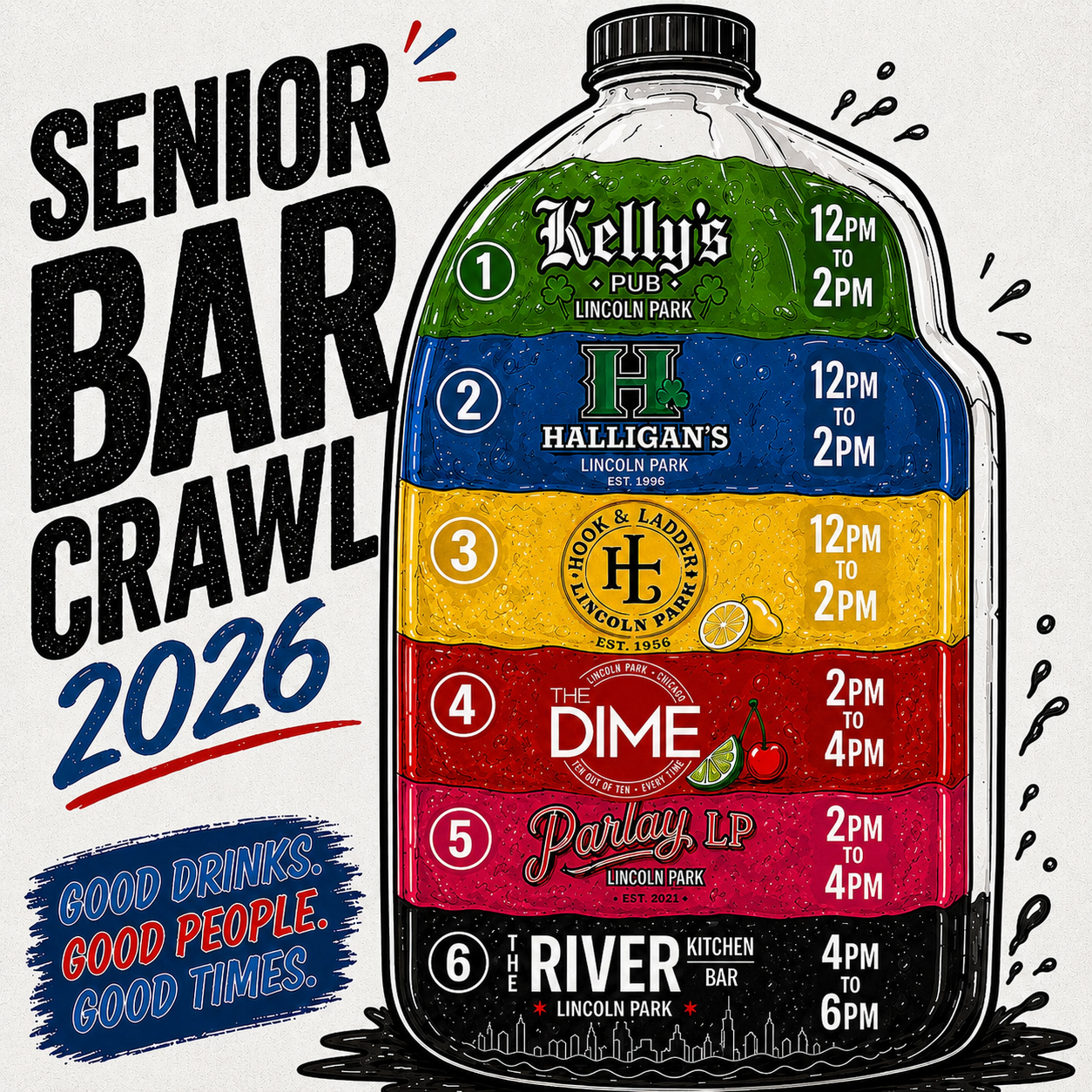 DePaul Senior Bar Crawl