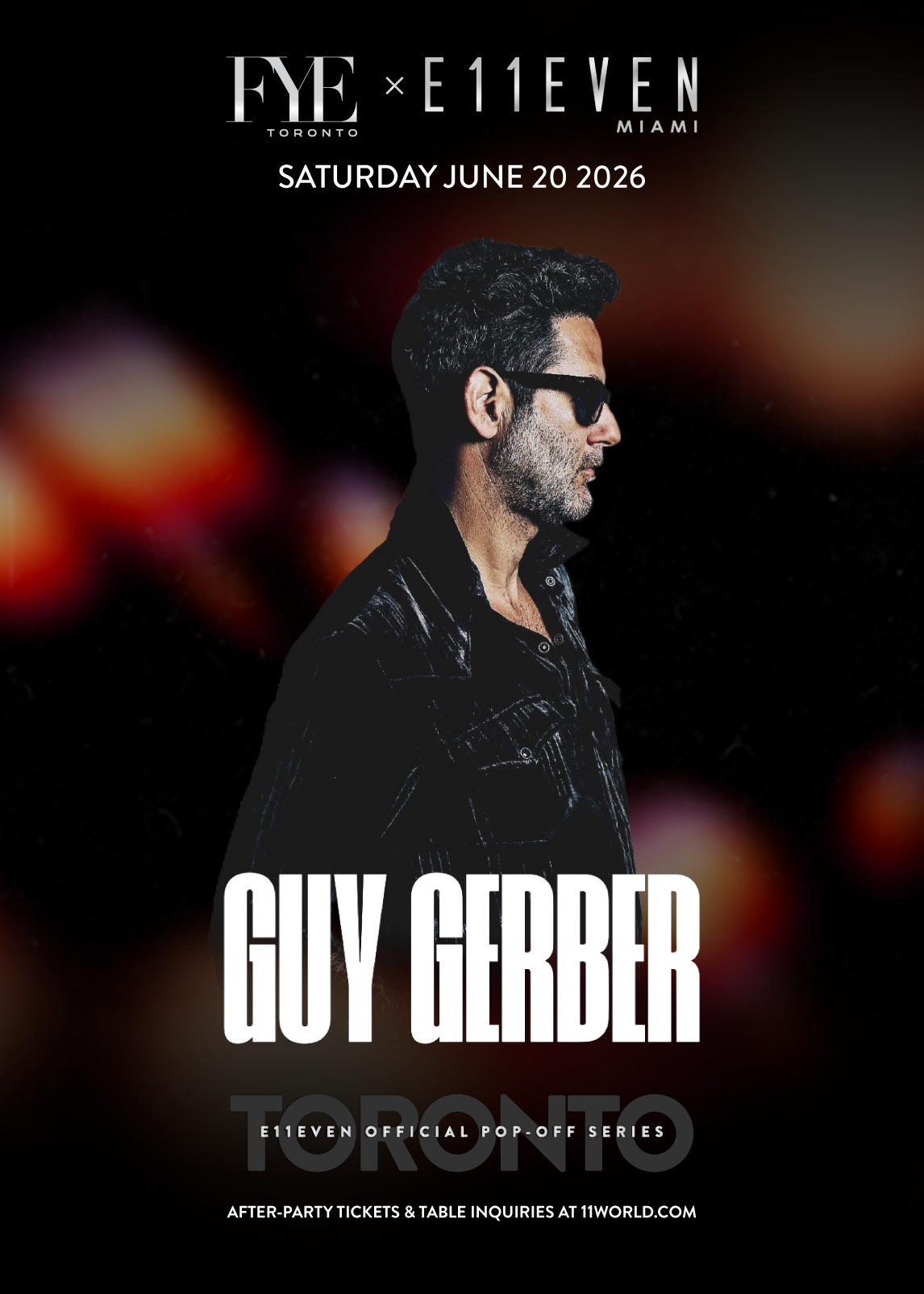 FYE TORONTO x E11EVEN MIAMI: FUTBOL26 POP-OFF: GUY GERBER