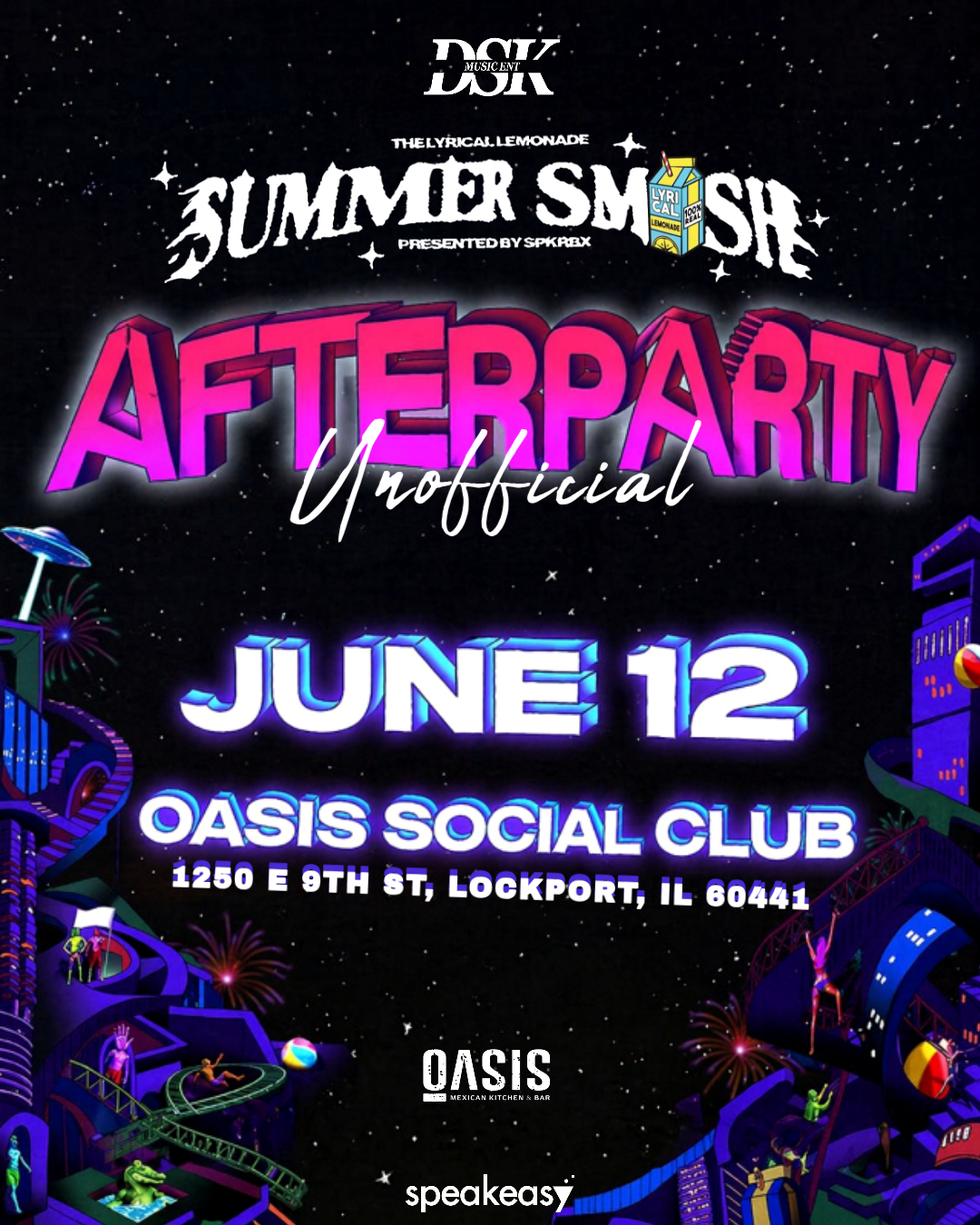 SUMMER SMASH AFTERPARTY (DAY 1) 18+
