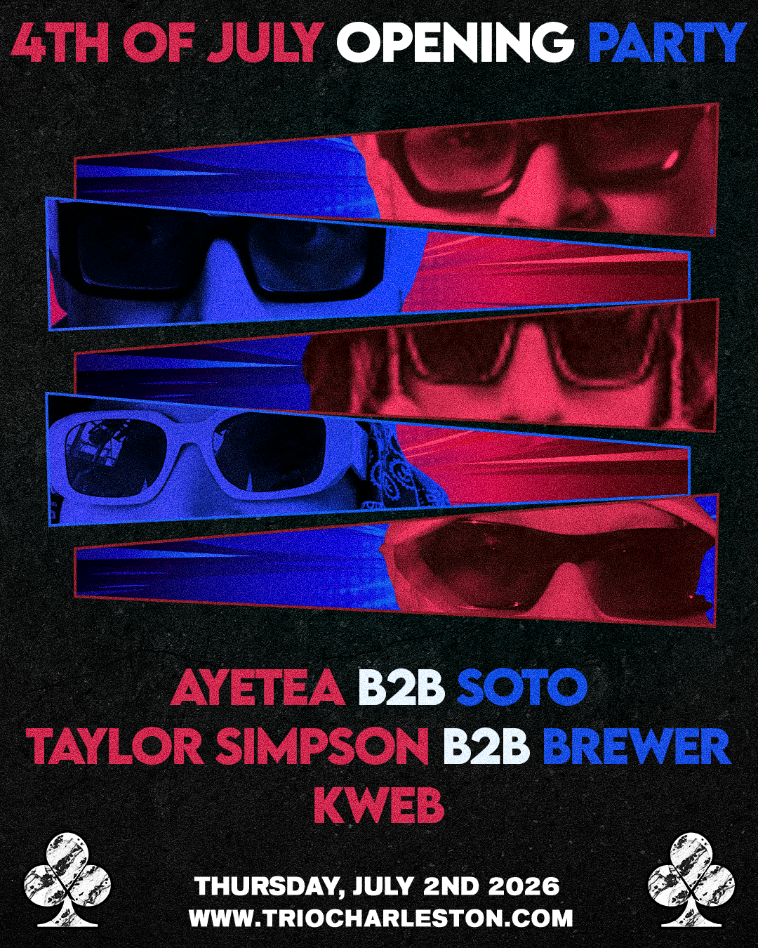 4TH OF JULY WEEKEND OPENING PARTY