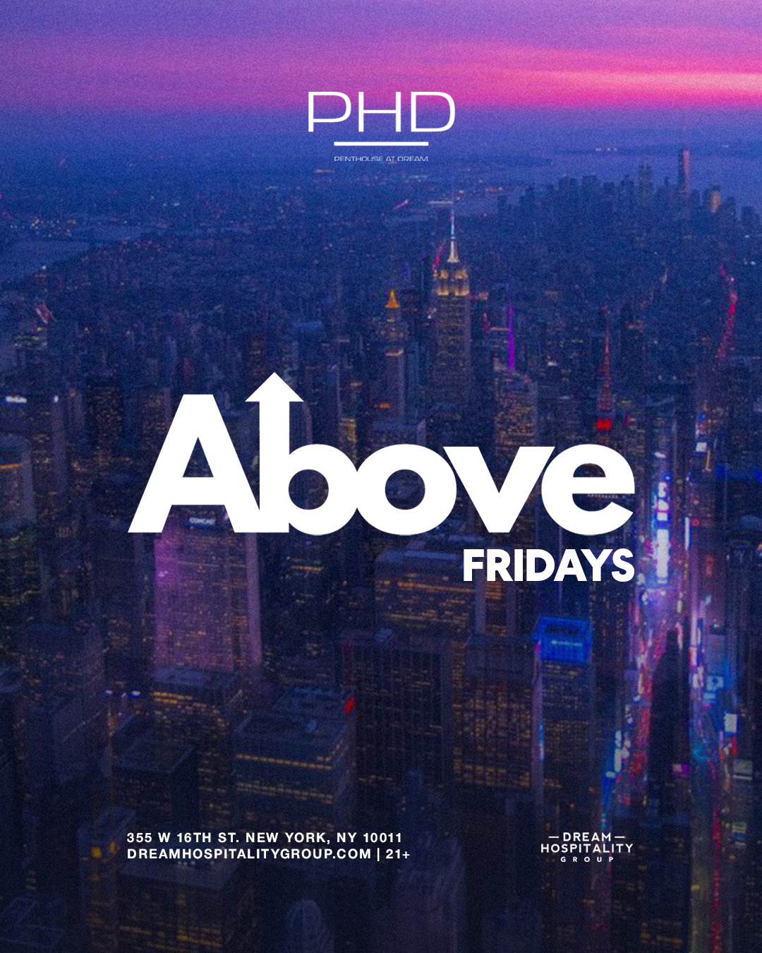 Above Fridays @ PHD Rooftop