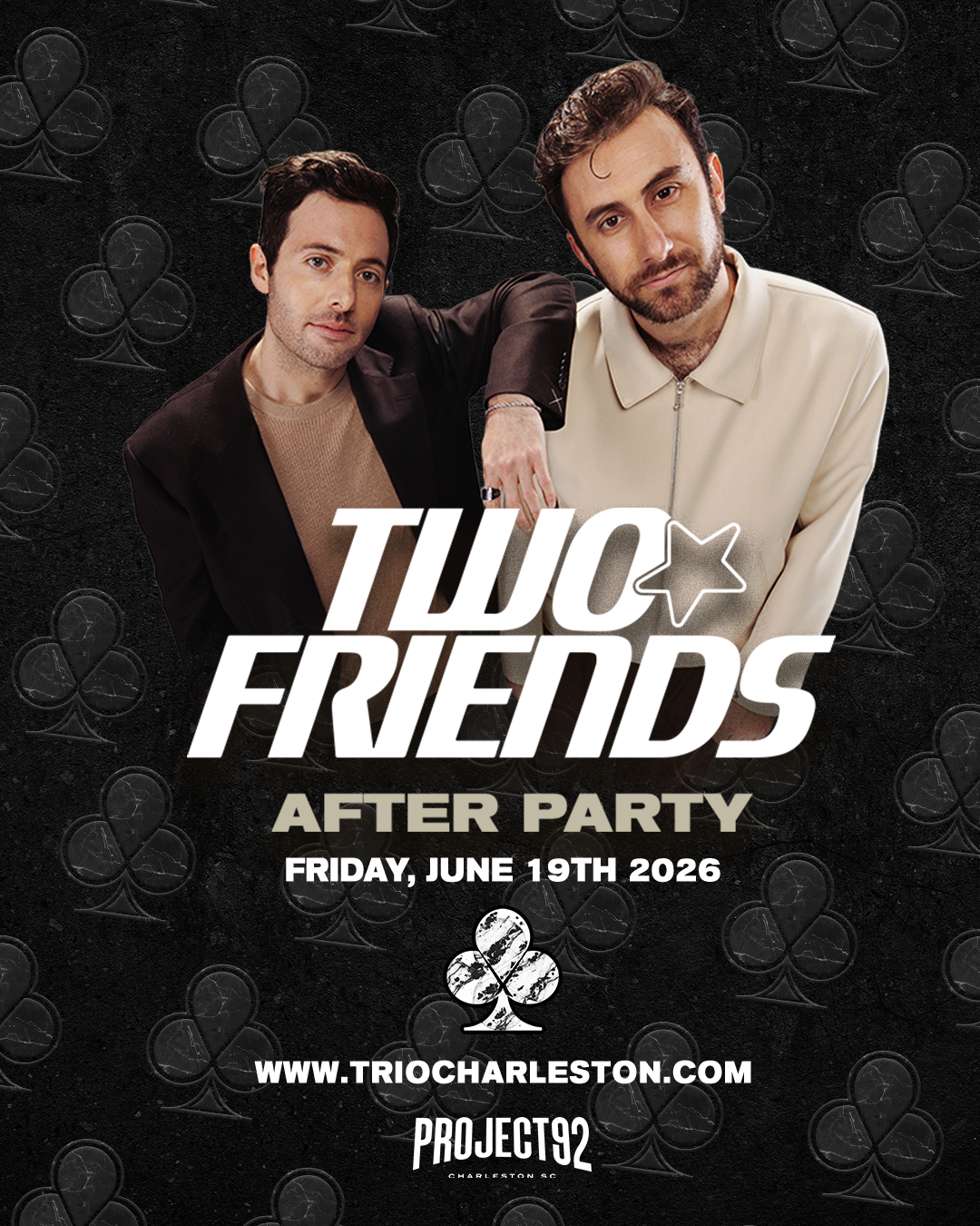 TWO FRIENDS AFTER PARTY