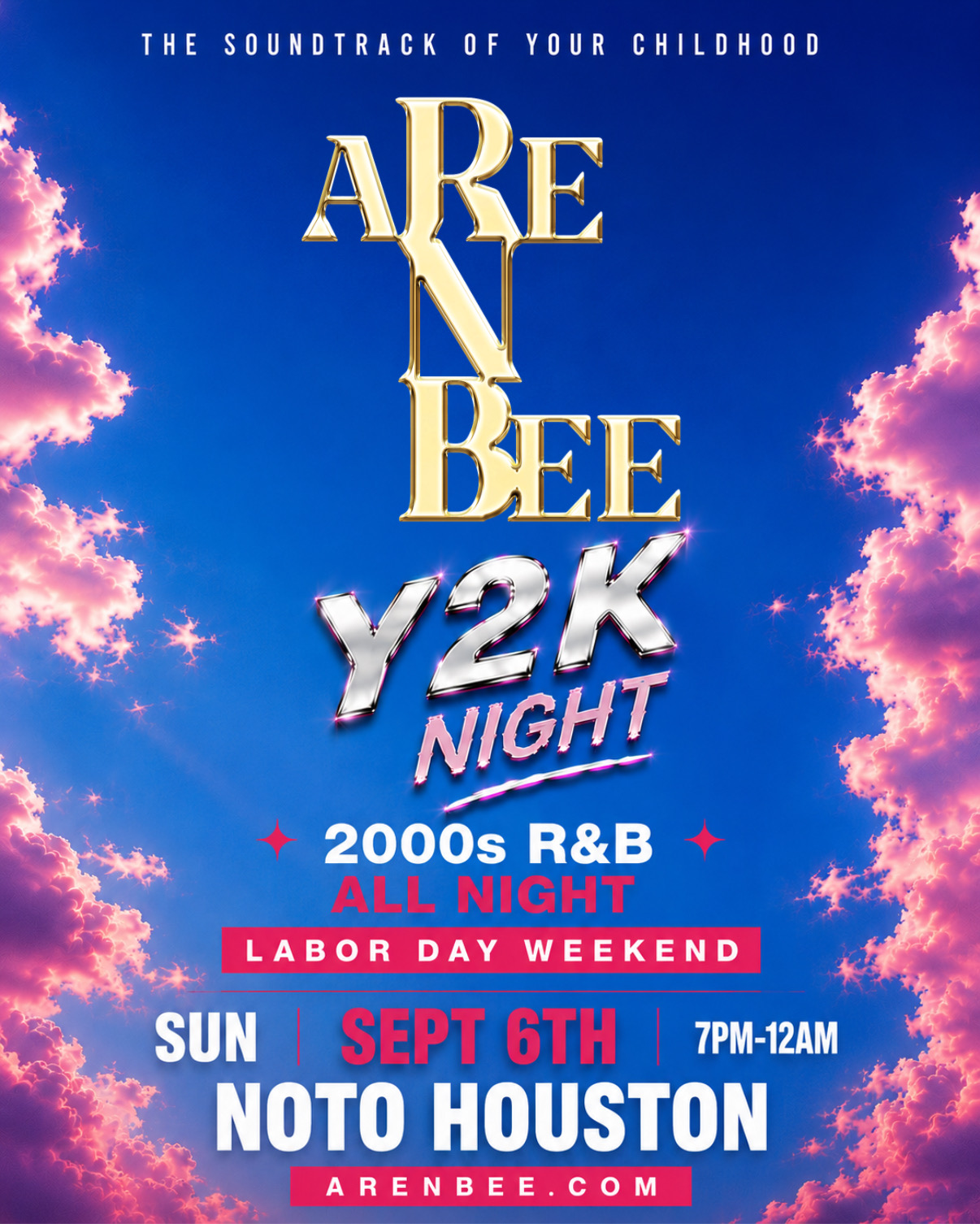 Are N Bee: Y2K Night: 2000s R&B All Night
