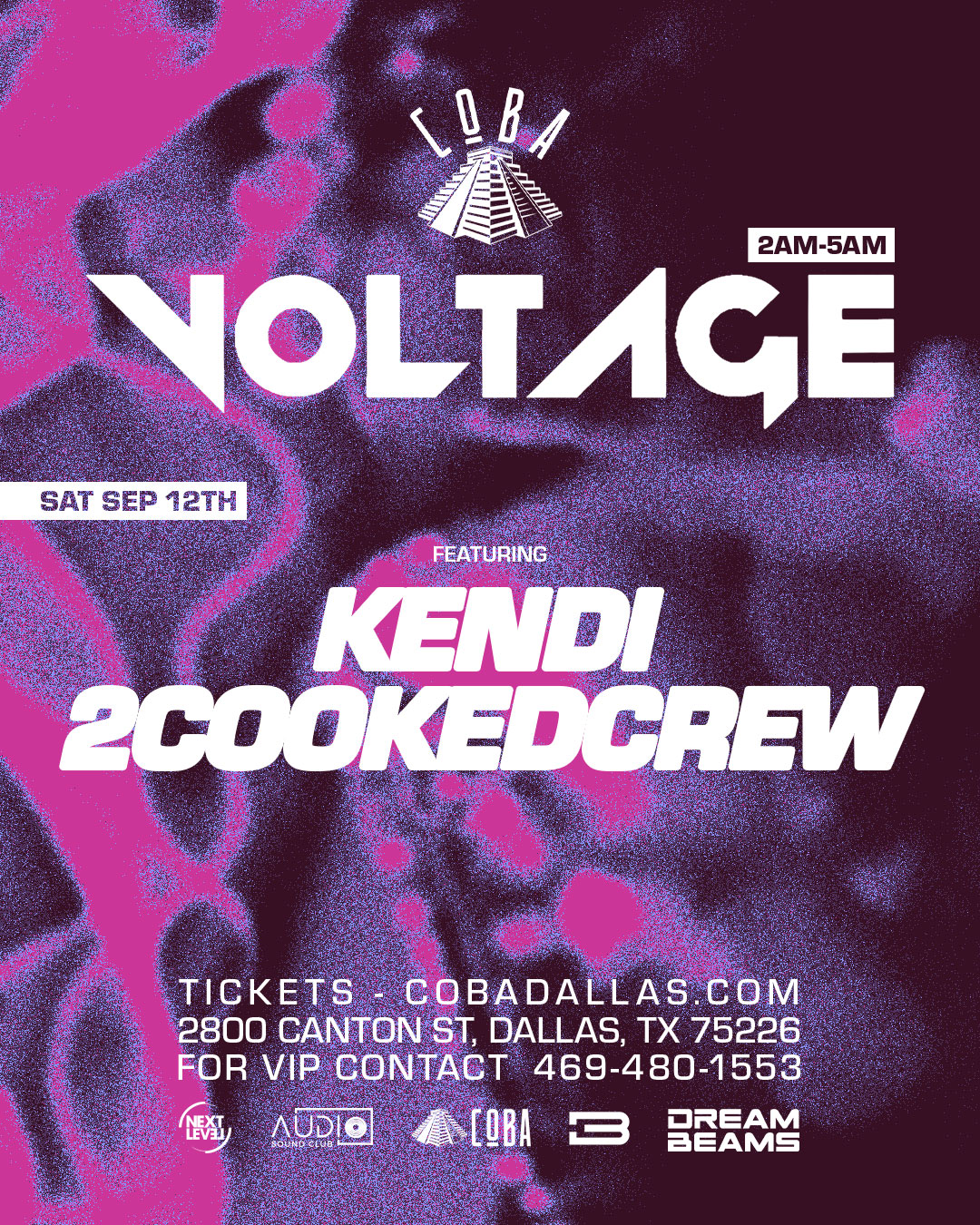 VOLTAGE Saturday's at Coba