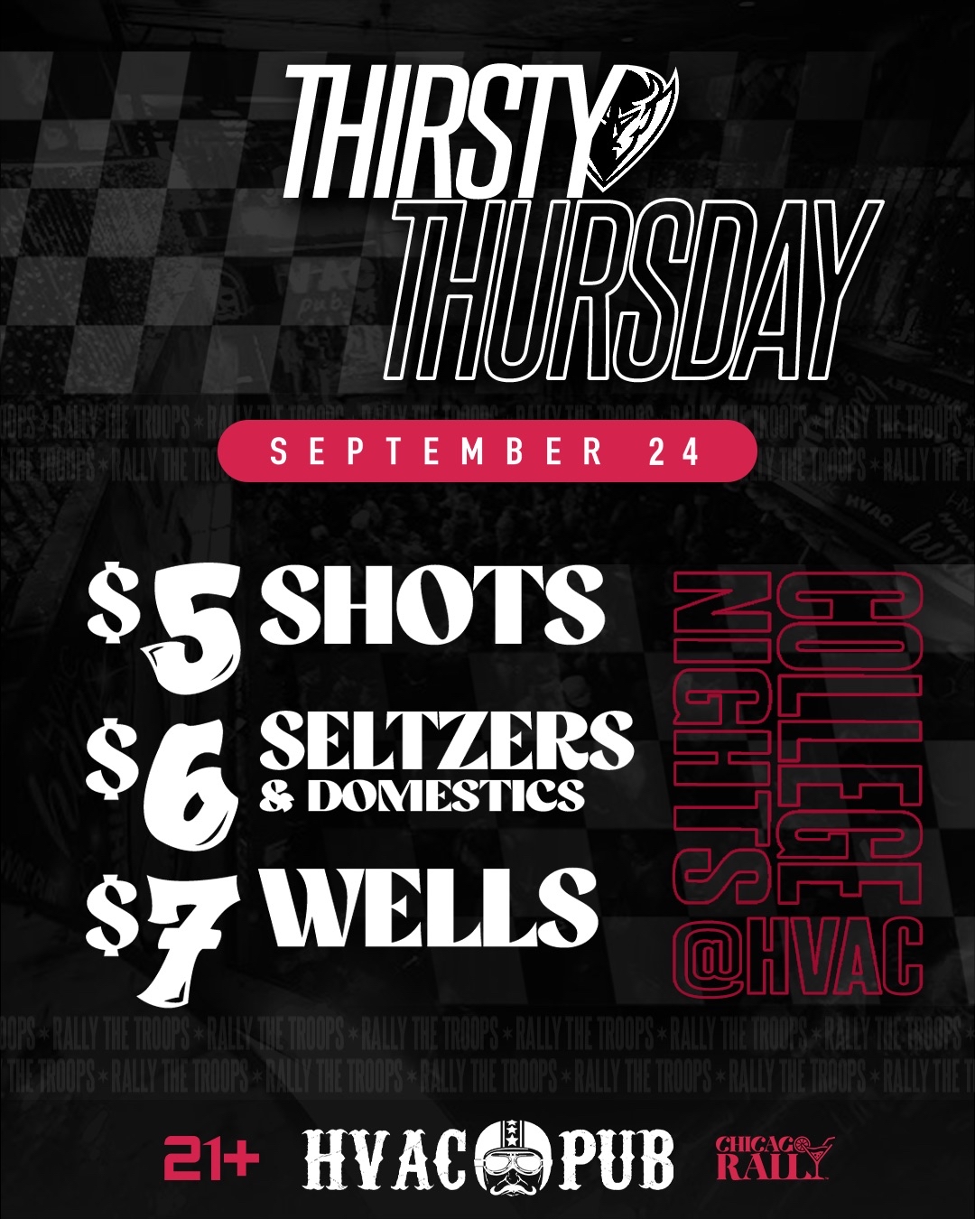 Thirsty Thursdays @ HVAC Pub