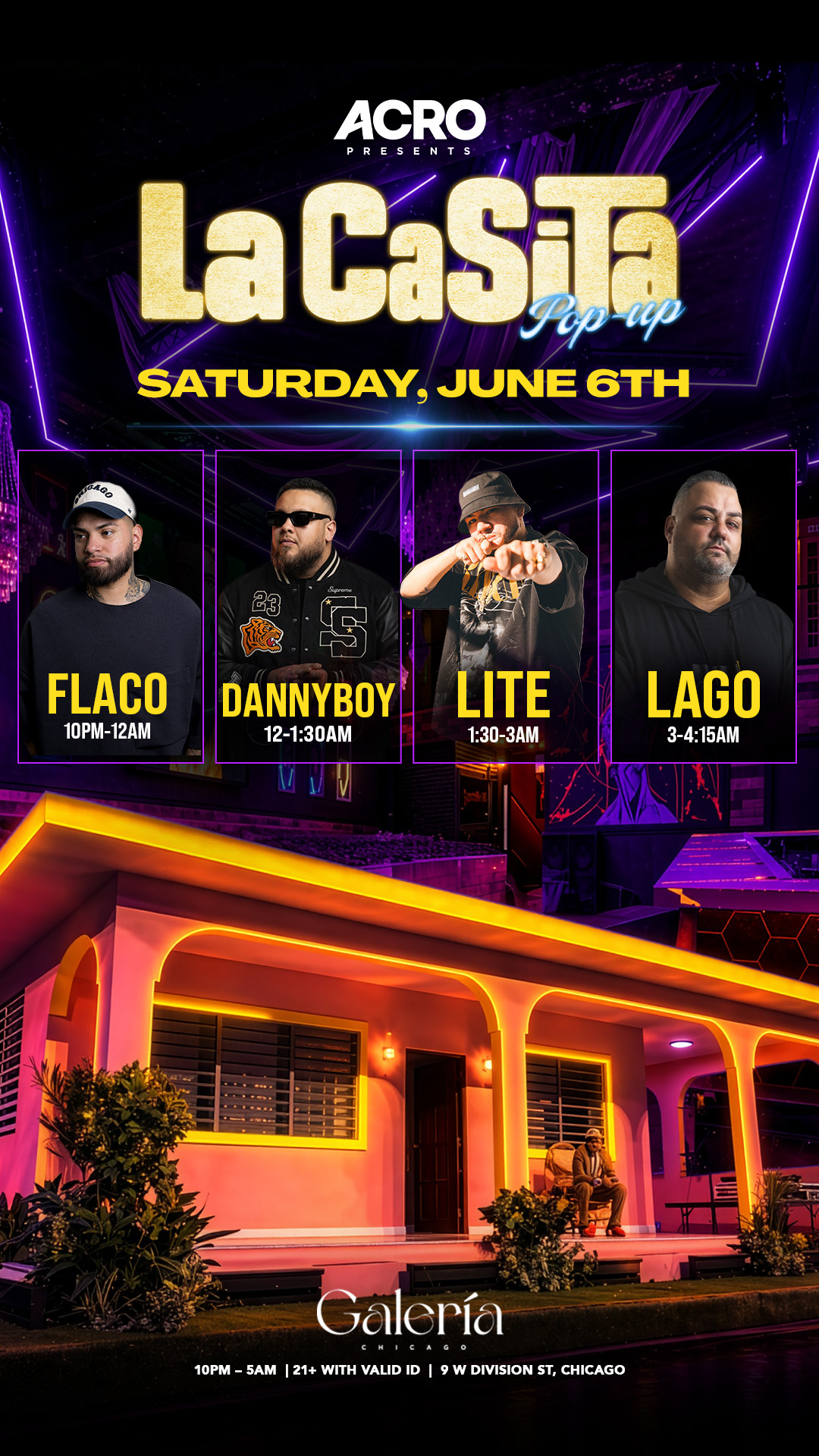 LA CASITA SATURDAY