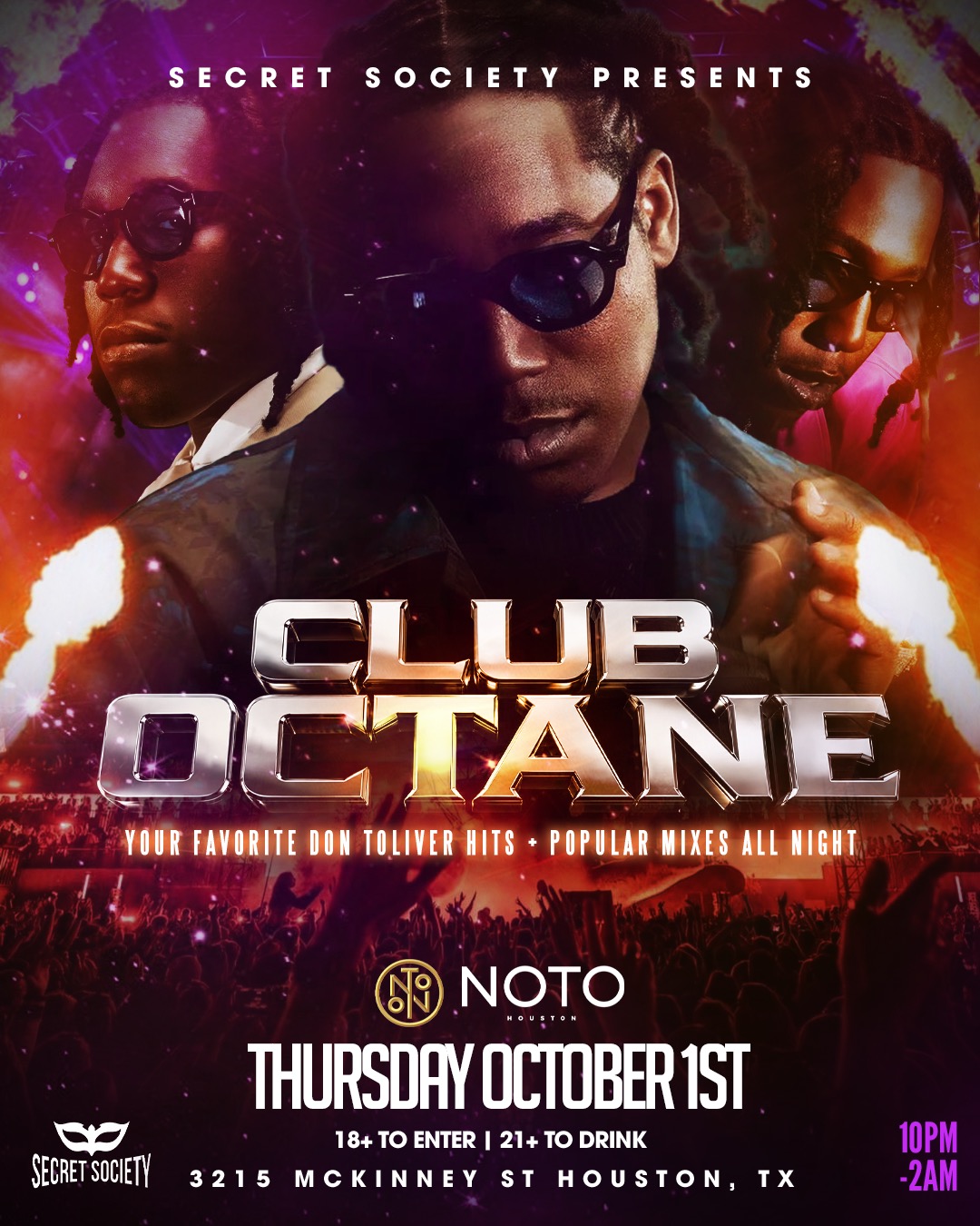 Club Octane: Your Favorite Don Toliver Hits + Popular Mixes All Night