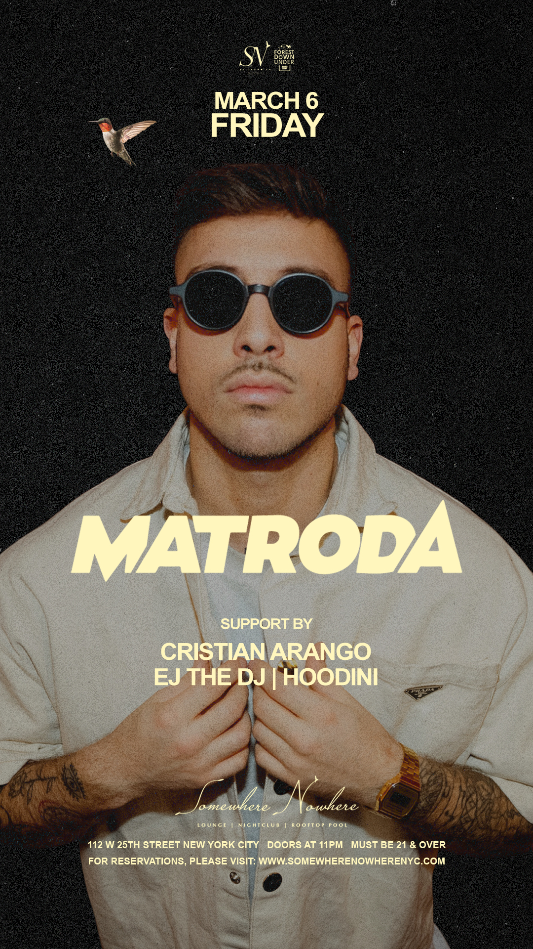 MATRODA with Cristian Arango, EJ The DJ and Hoodini