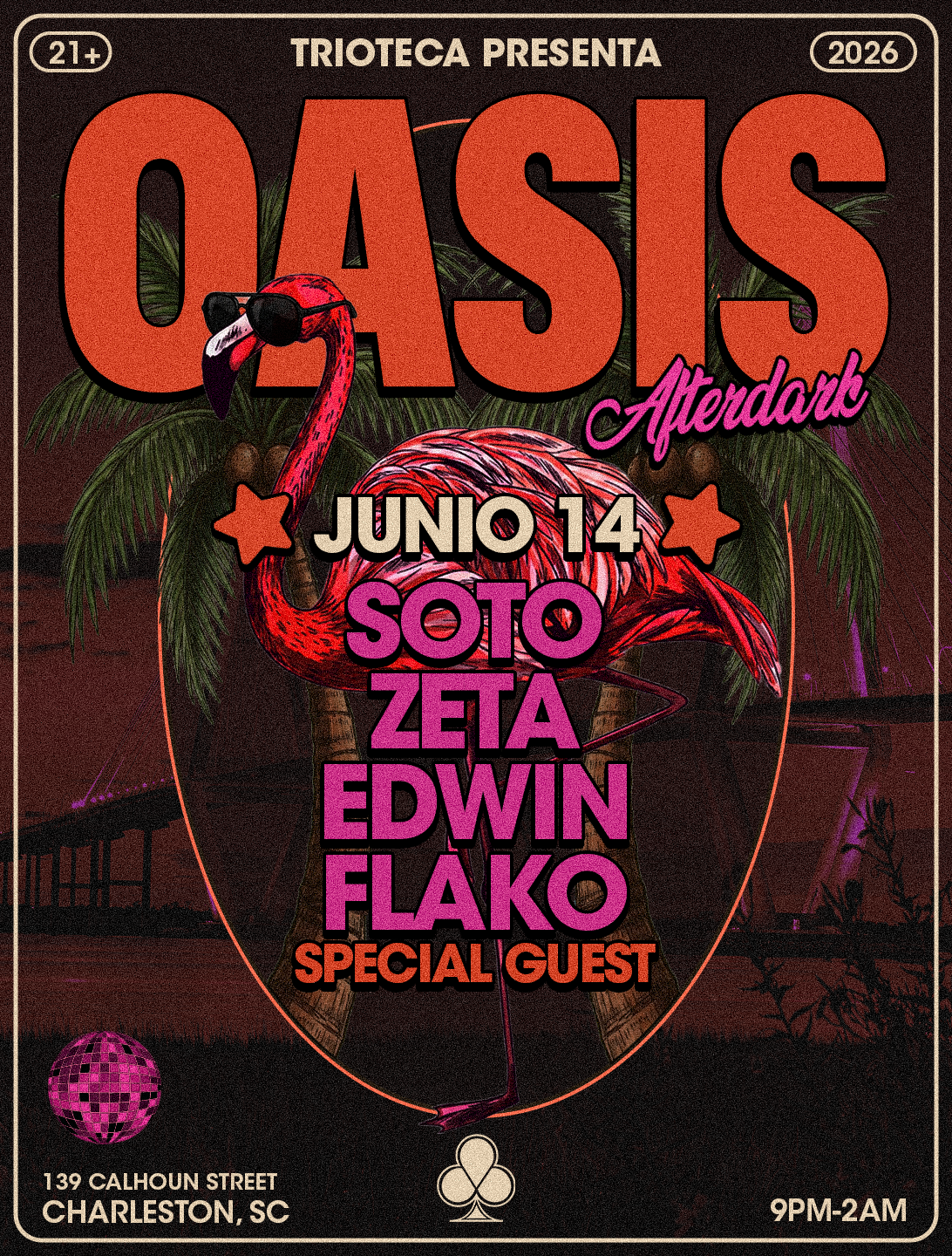 TRIOTECA Presenta: OASIS AFTERDARK 🌙