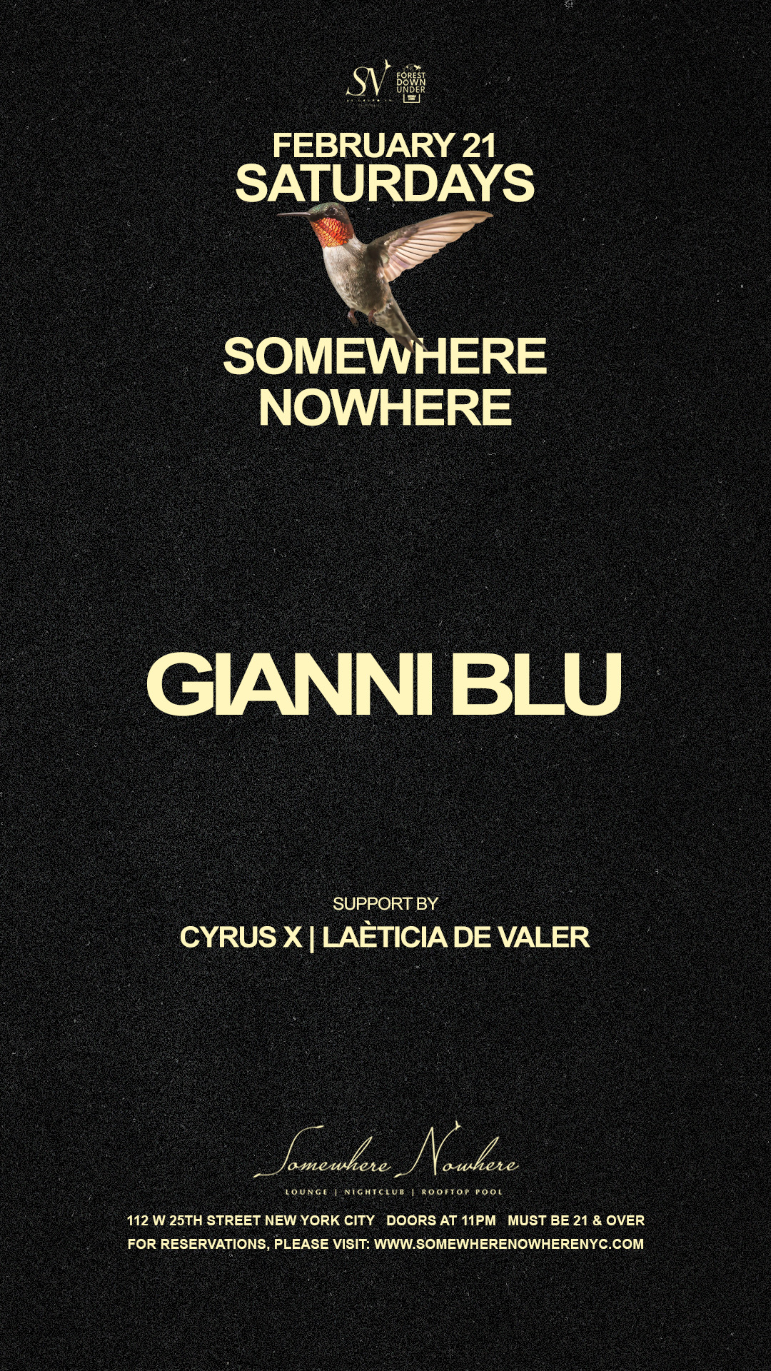 Gianni Blu with Cyrus X and Laeticia De Valer