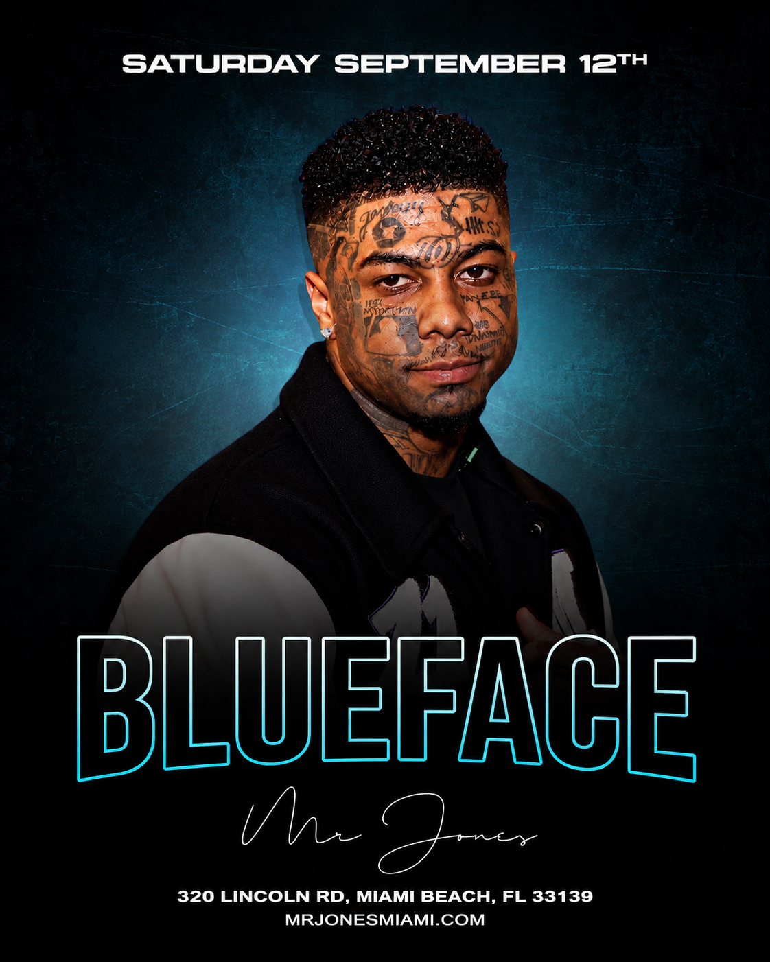 BLUEFACE at Mr. Jones (September 12th)